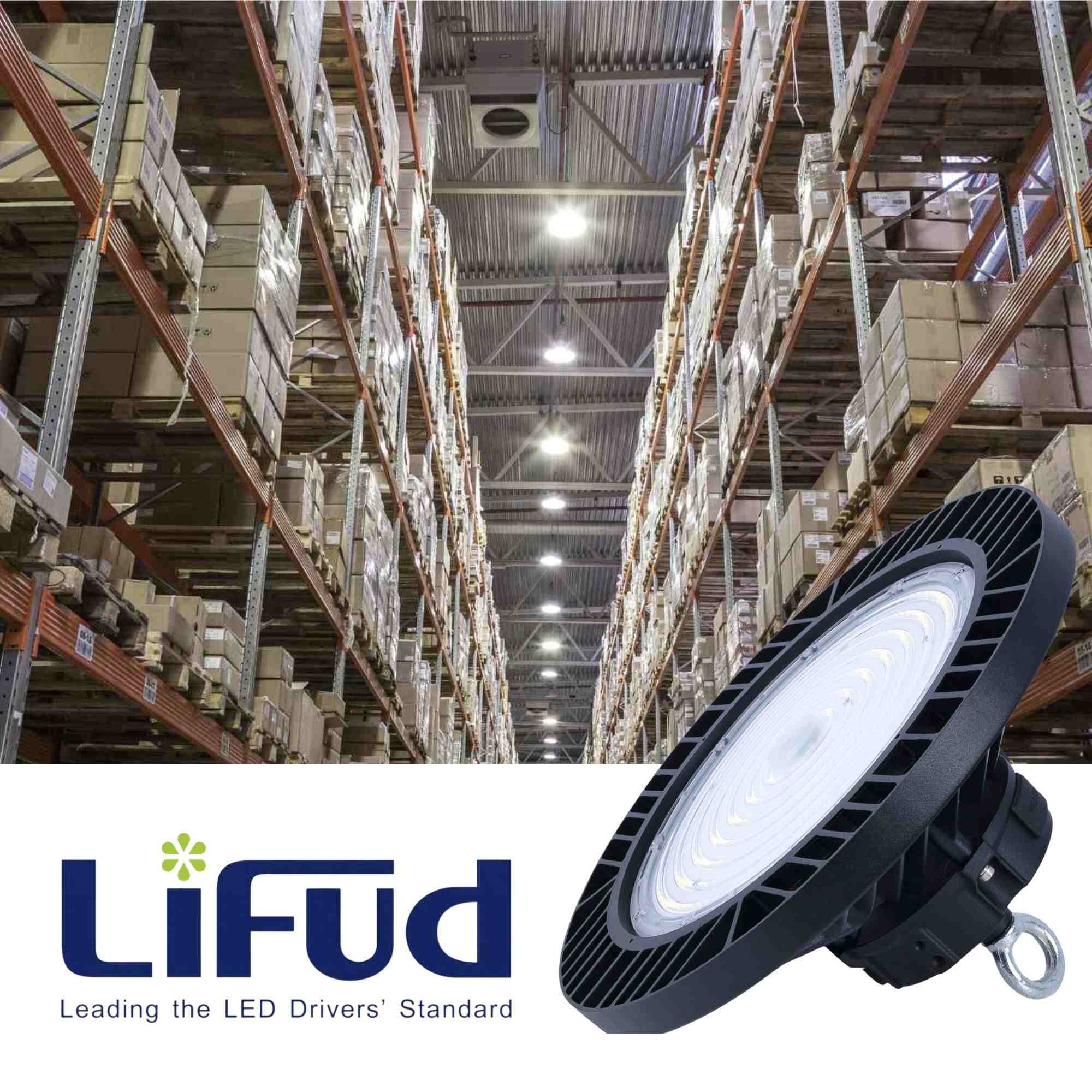 Campana LED industrial - 200W - PHILIPS Lumileds - Driver LIFUD - 5000K - IP65 - 7 años garantía