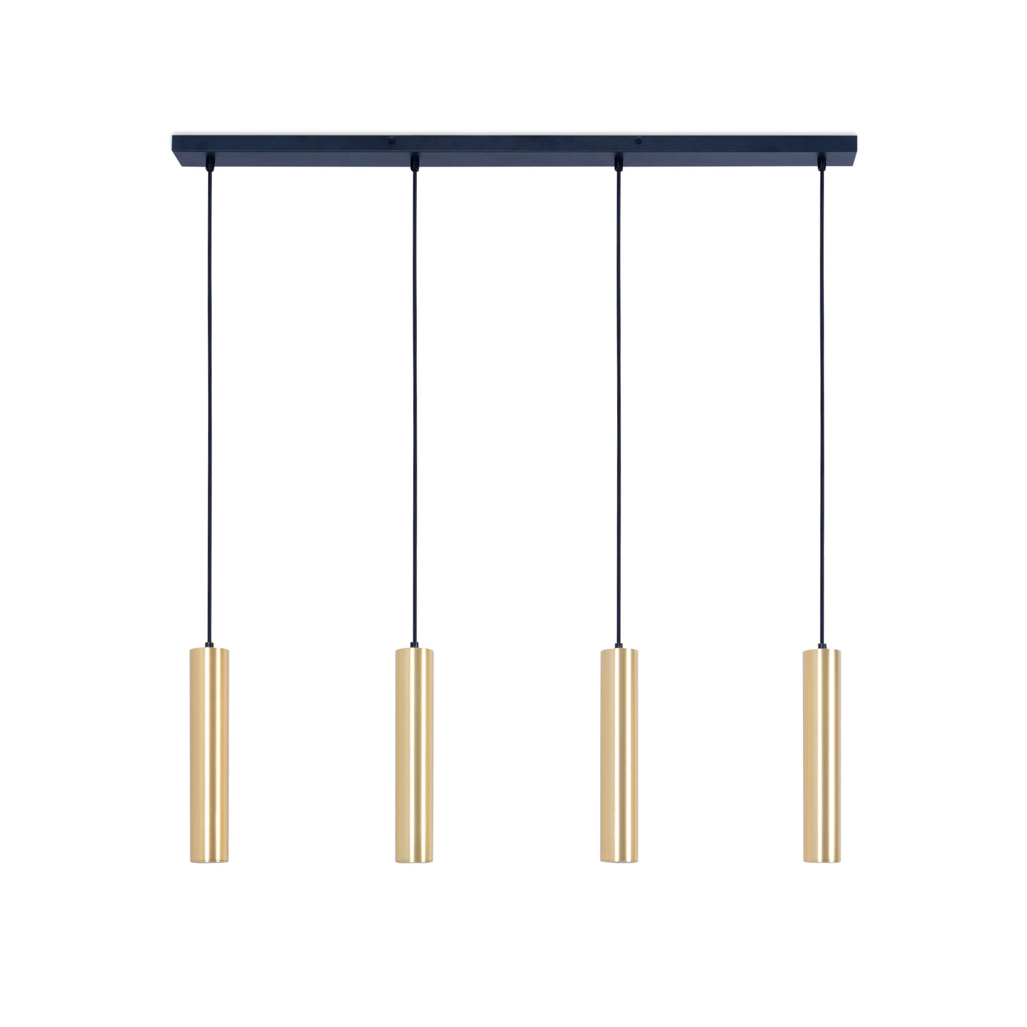 Lámpara colgante minimalista cuádruple "Bila 4" - GU10
