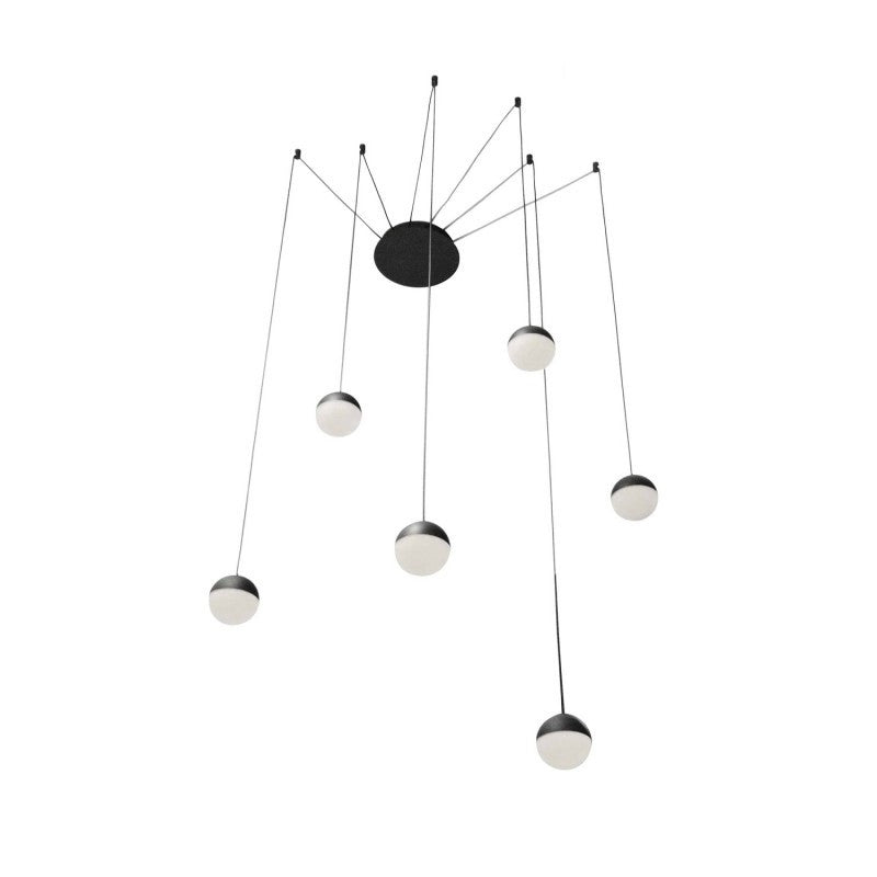 Lámpara colgante LED de diseño "ÓRBITA" - 6 x 9W (54W)