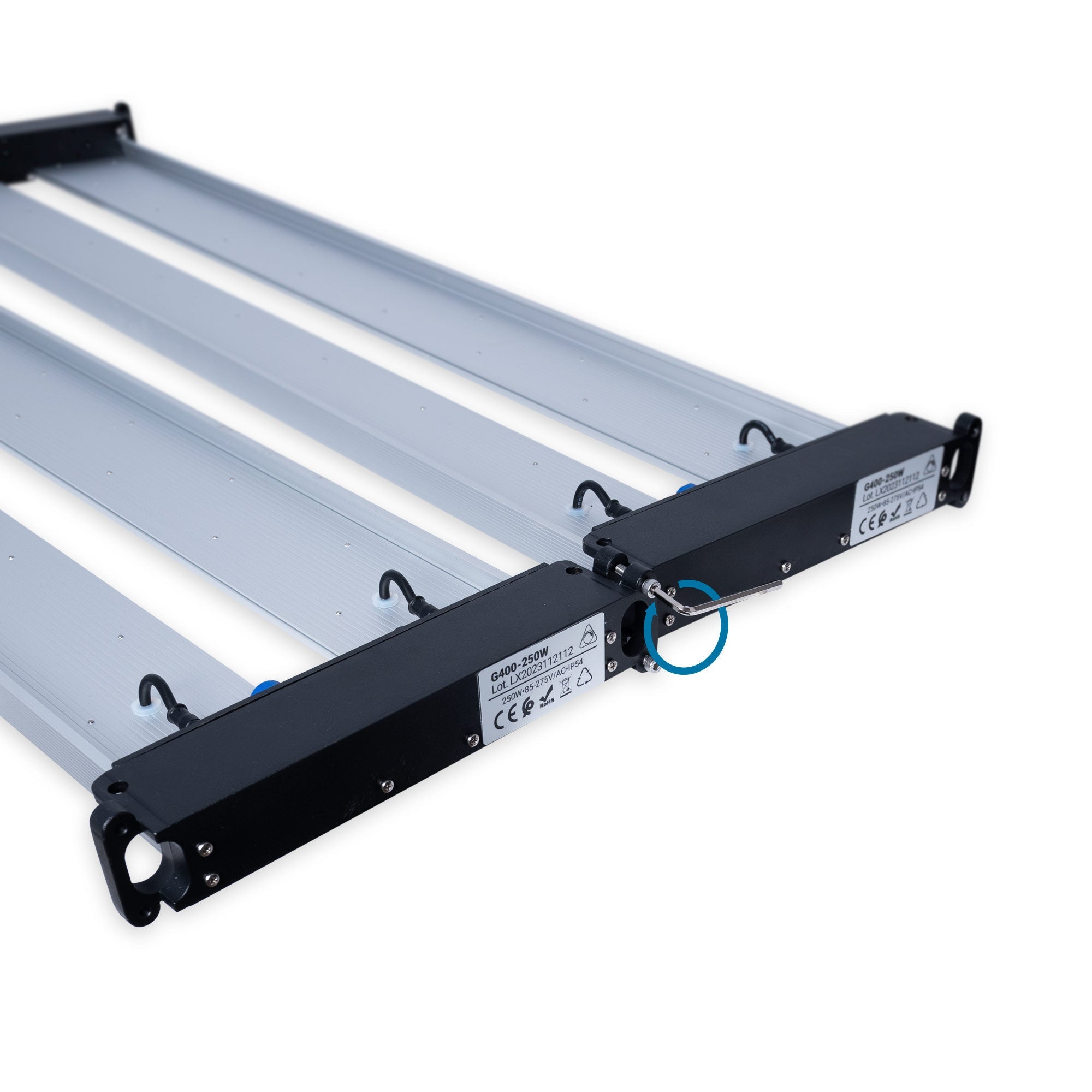 Luminaria LED de cultivo interior - 250W - Regulable 0-10V - Grow light Full Spectrum