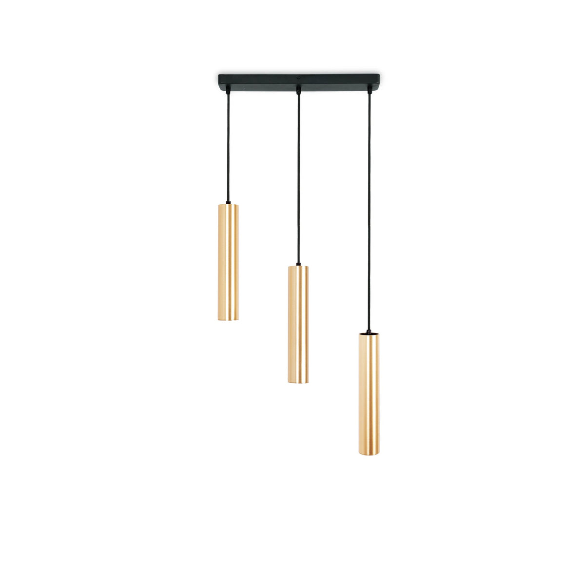 Lámpara colgante triple minimalista "Bila 3" - GU10