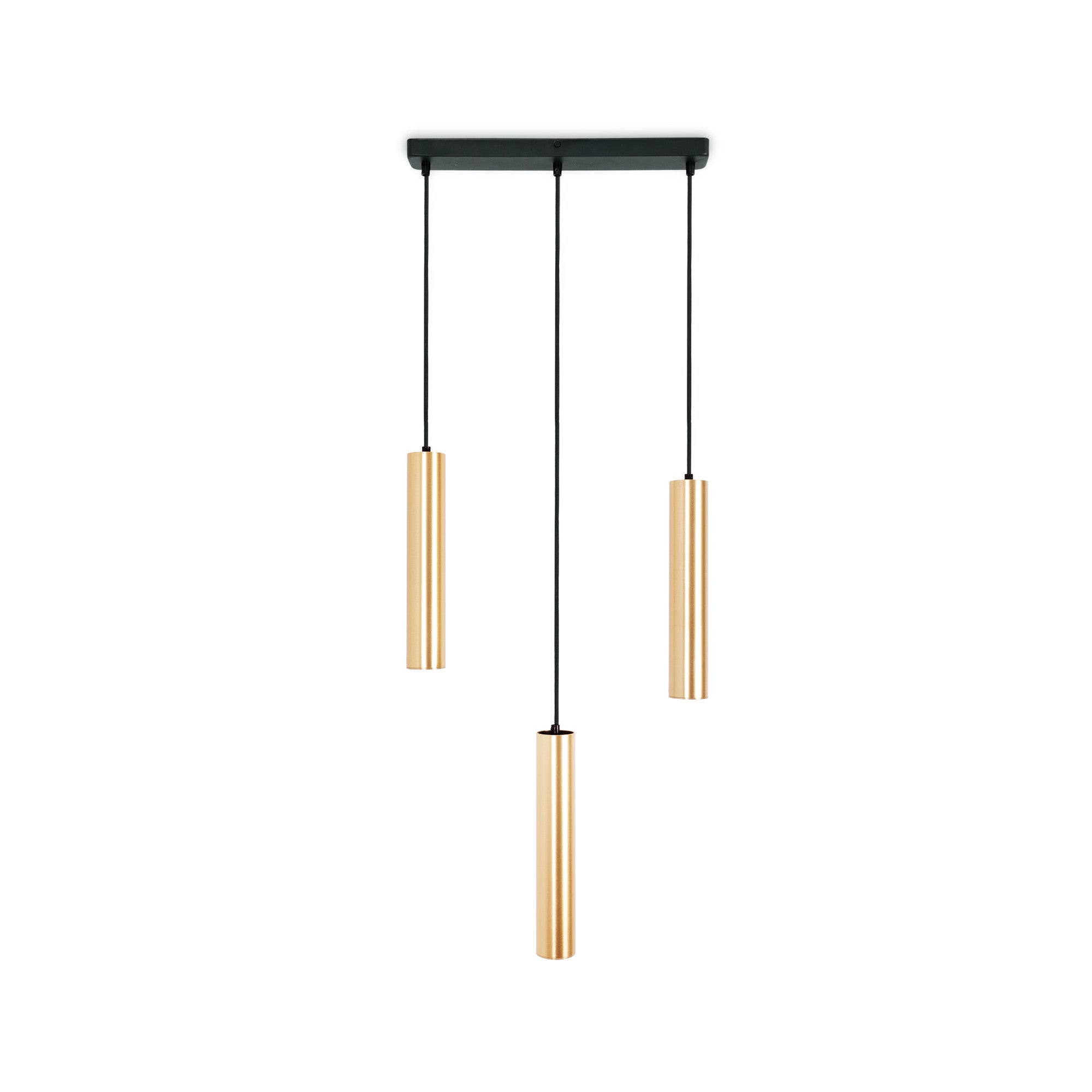 Lámpara colgante triple minimalista "Bila 3" - GU10