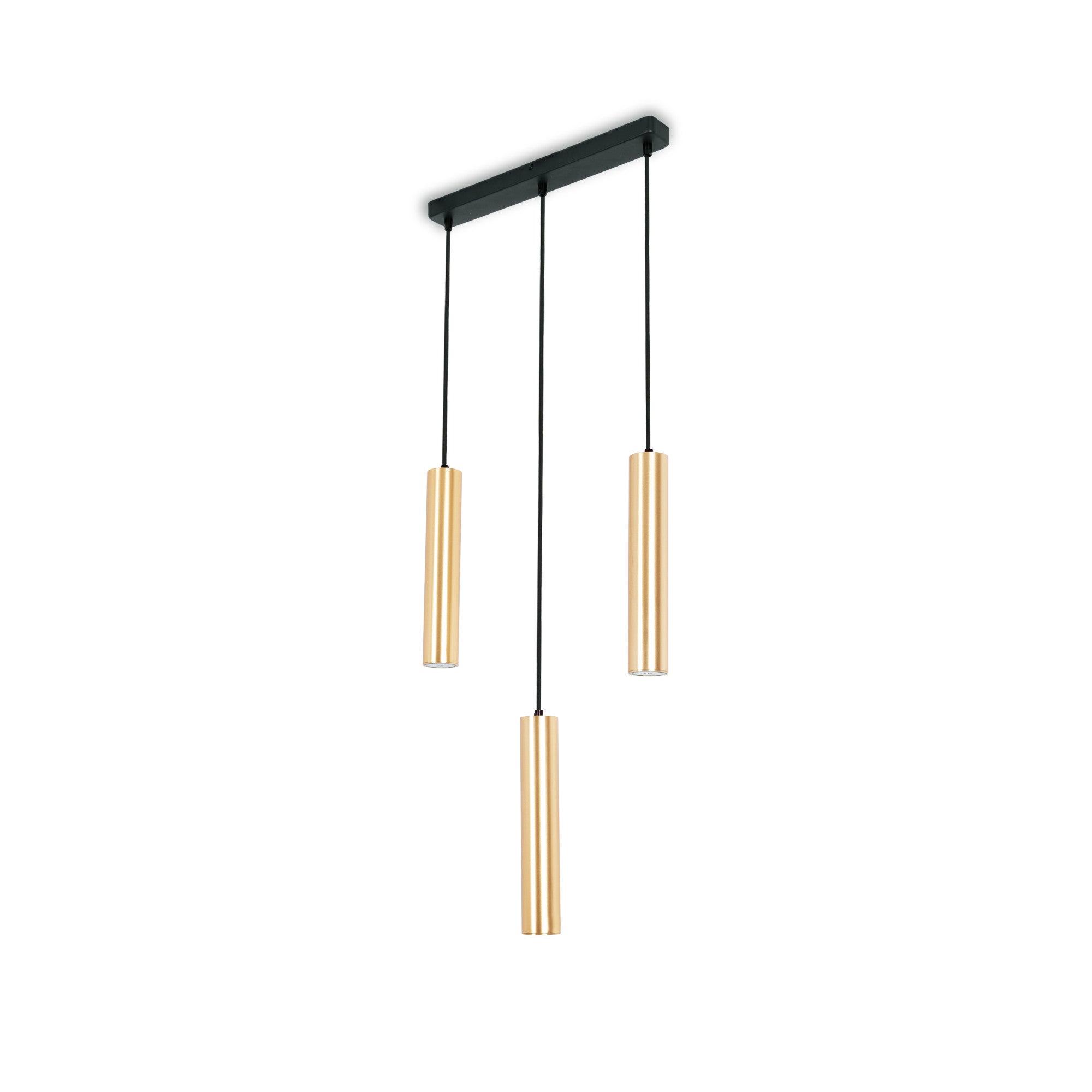 Lámpara colgante triple minimalista "Bila 3" - GU10