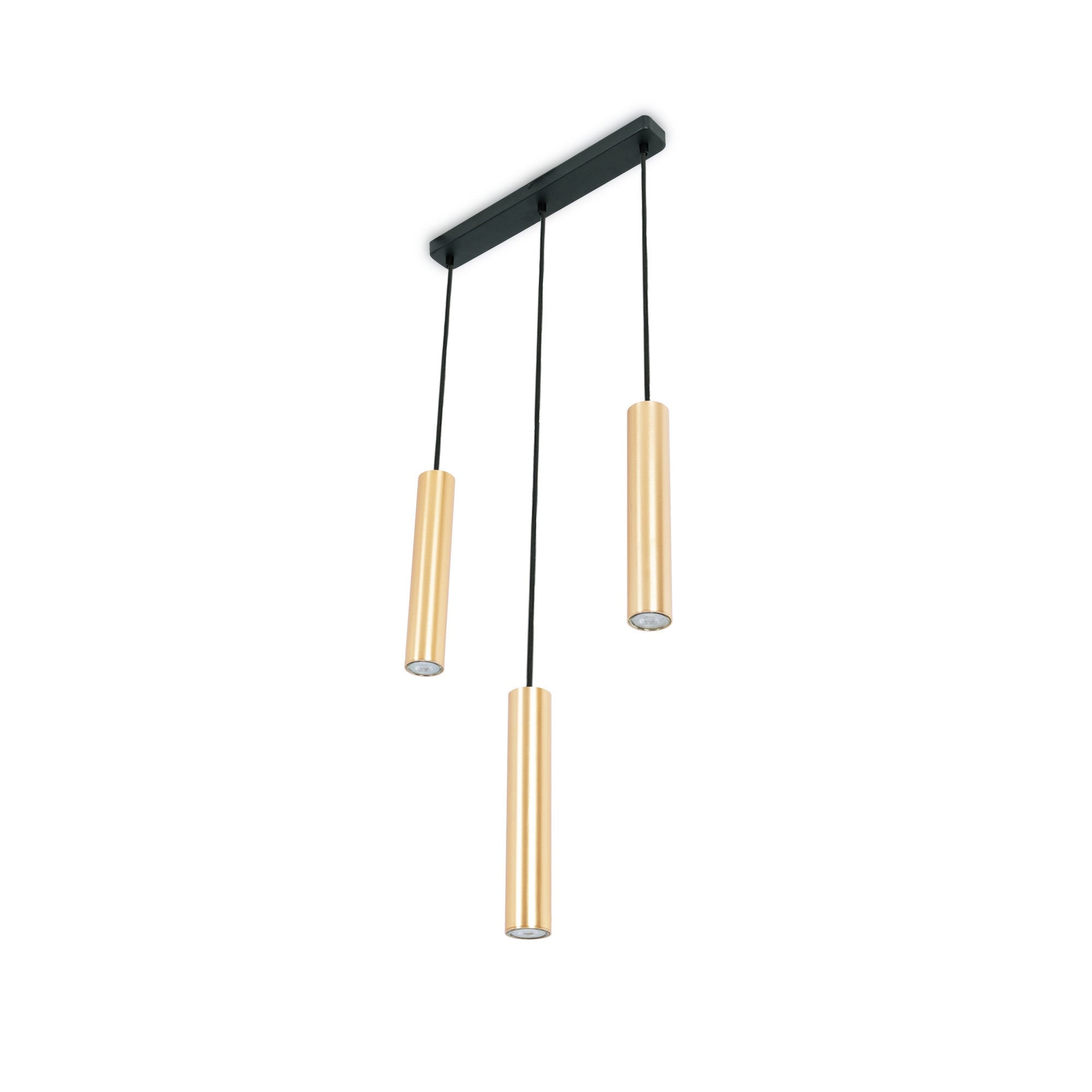 Lámpara colgante triple minimalista "Bila 3" - GU10