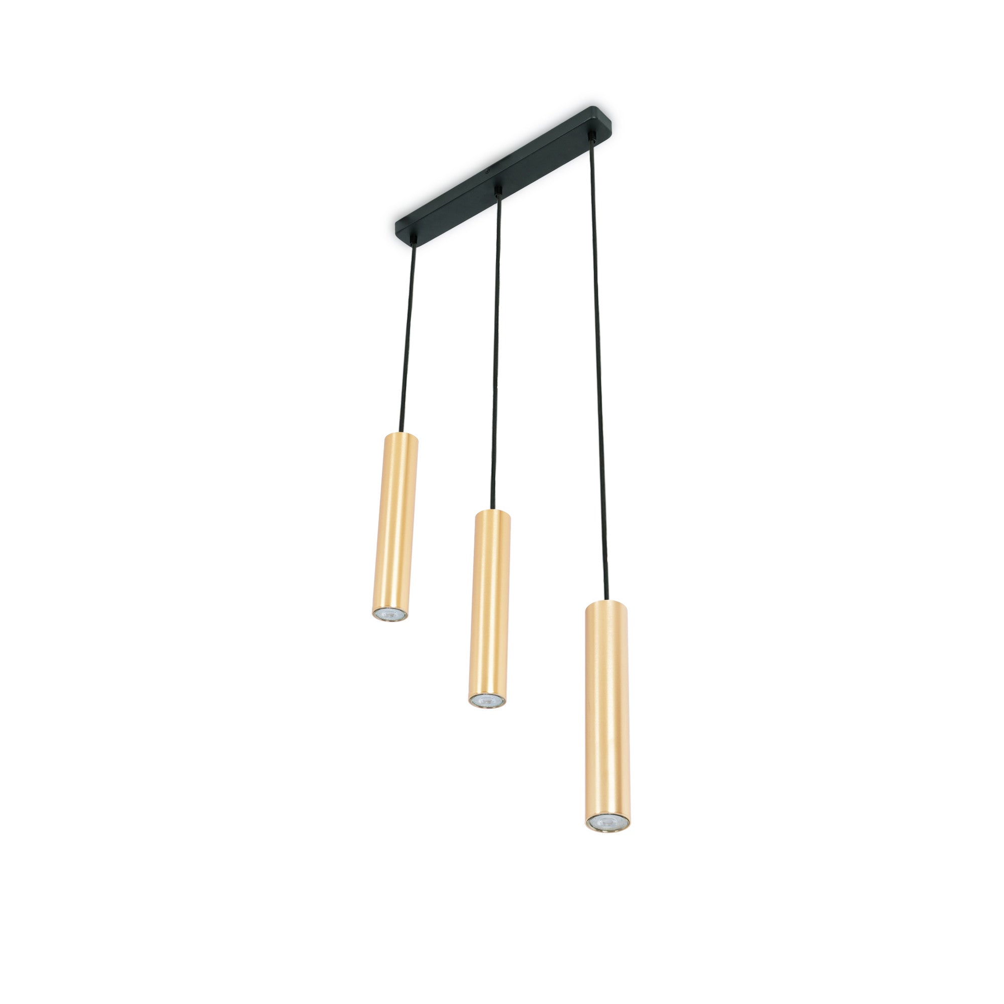 Lámpara colgante triple minimalista "Bila 3" - GU10