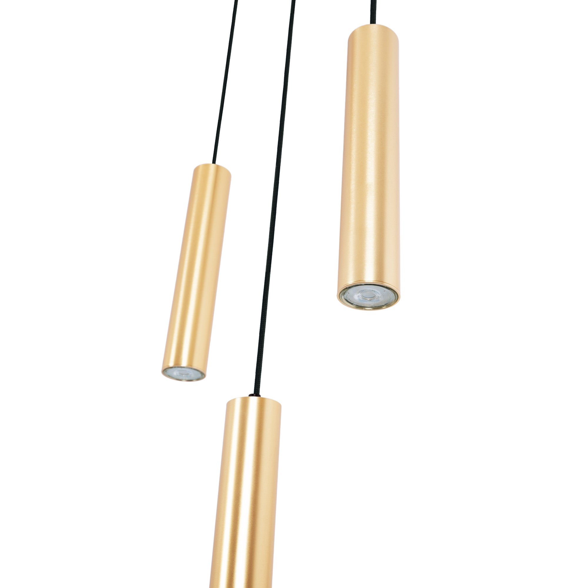Lámpara colgante triple minimalista "Bila 3" - GU10
