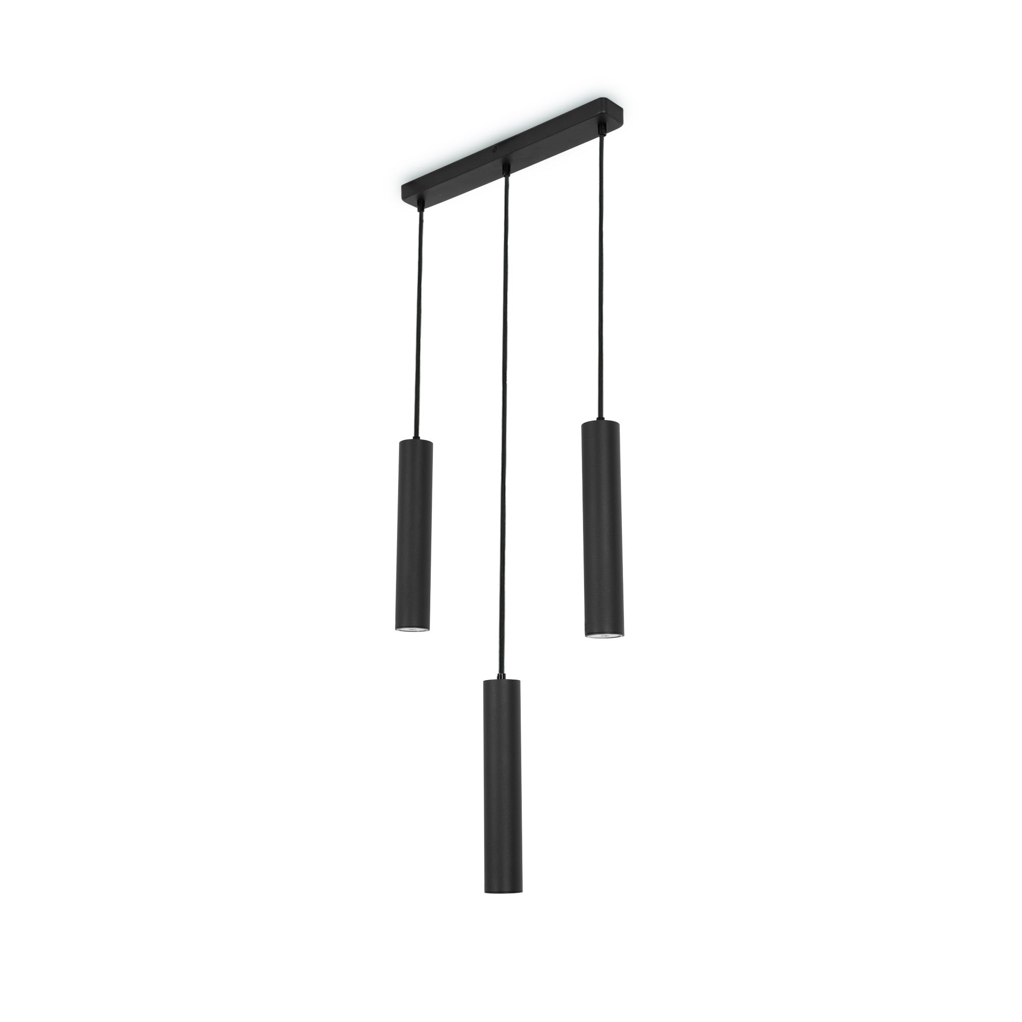 Lámpara colgante triple minimalista "Bila 3" - GU10