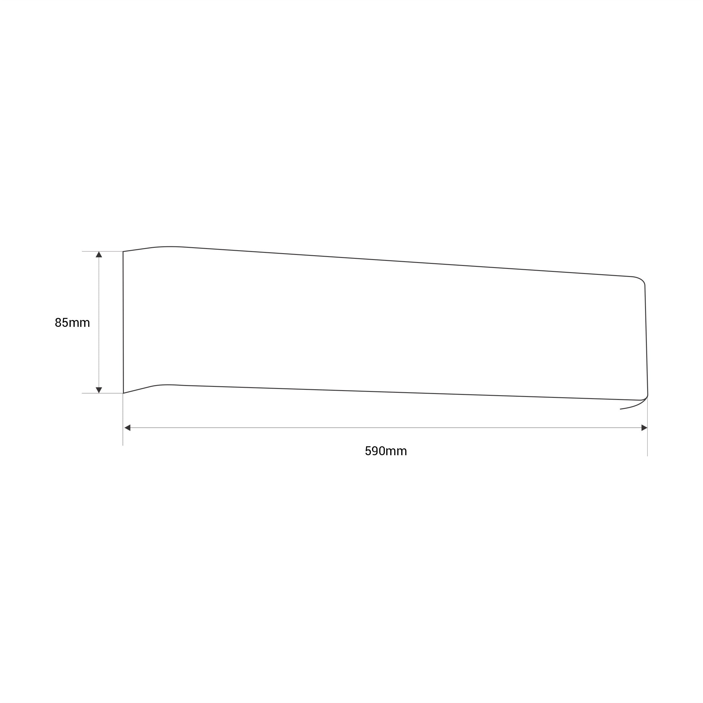 Aplique de pared LED nórdico "SILEA" 19W 1800 Lumens