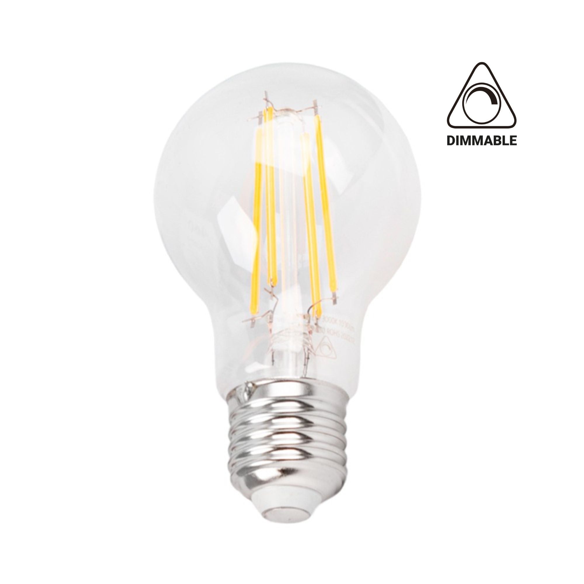 Bombilla LED filamento E27 A60 - 8W - Regulable