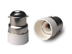 Adaptador B22 a rosca E14