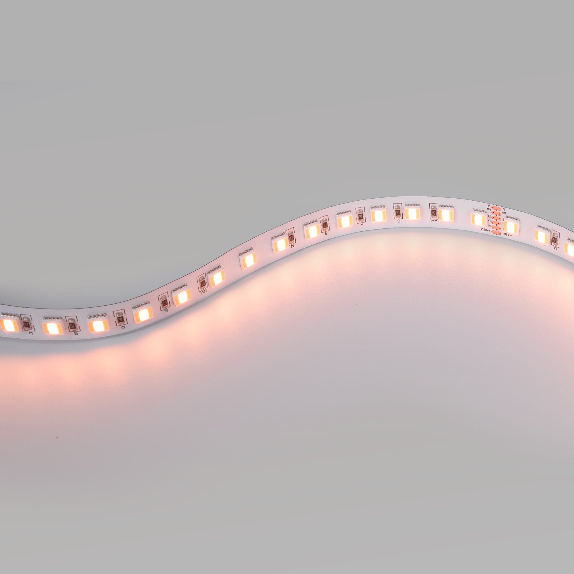 Tira LED 48V DC - RGB + CCT - 15W/m - 12mm - IP20 - 20 metros - 90ch/m