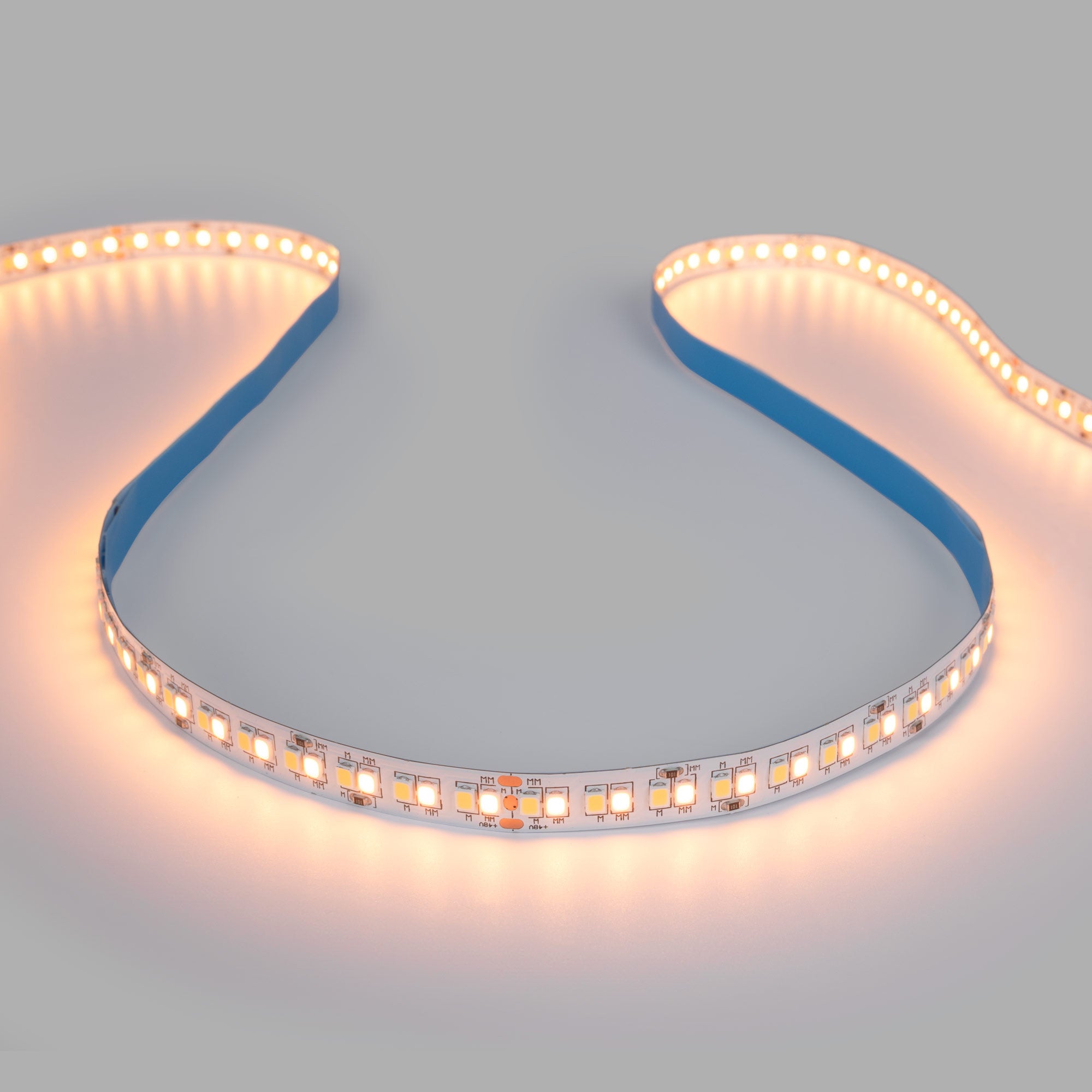 Tira LED 48V DC - CCT (1800-6500K) - 12W/m - 10mm - IP20 - 20 metros - 224ch/m