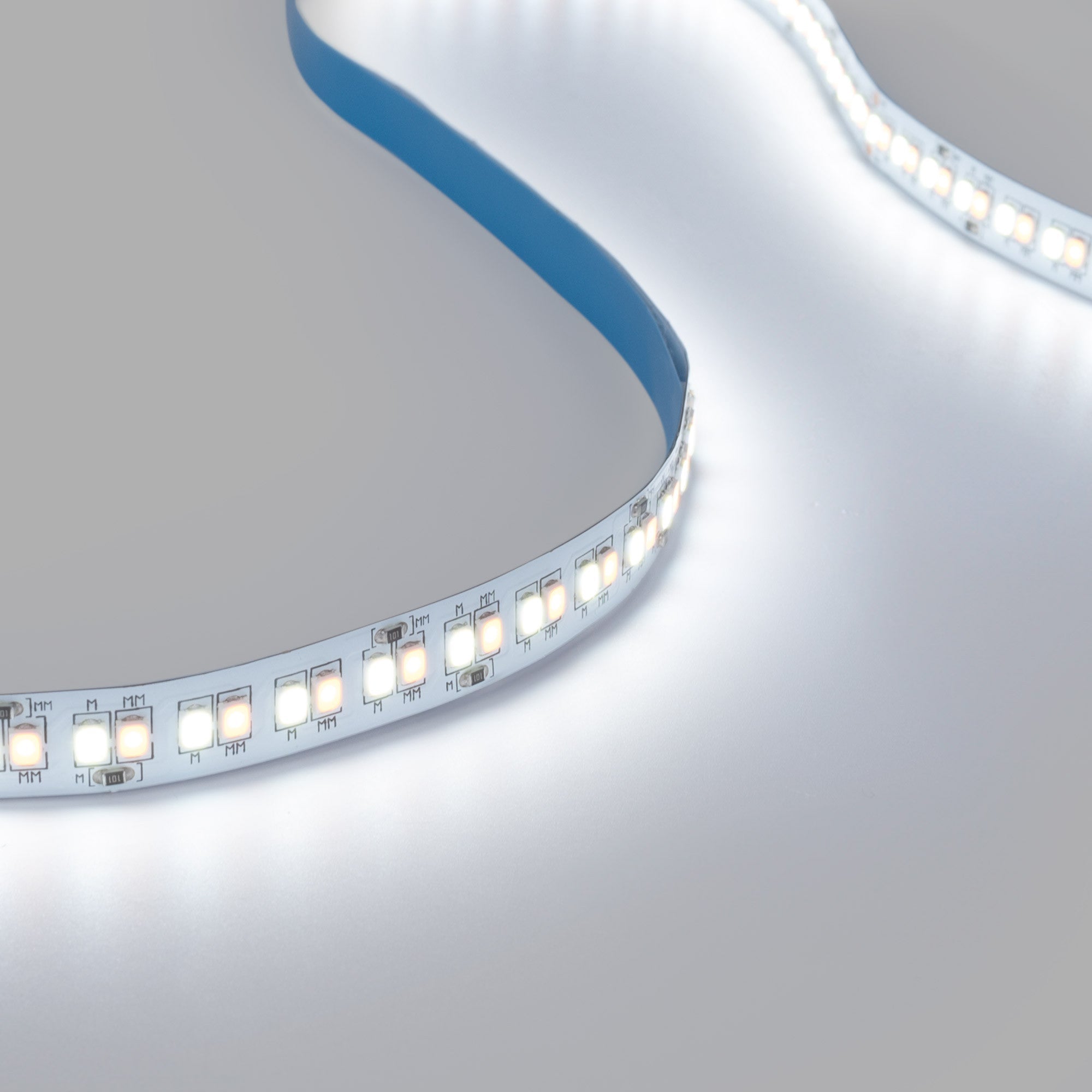 Tira LED 48V DC - CCT (1800-6500K) - 12W/m - 10mm - IP20 - 20 metros - 224ch/m