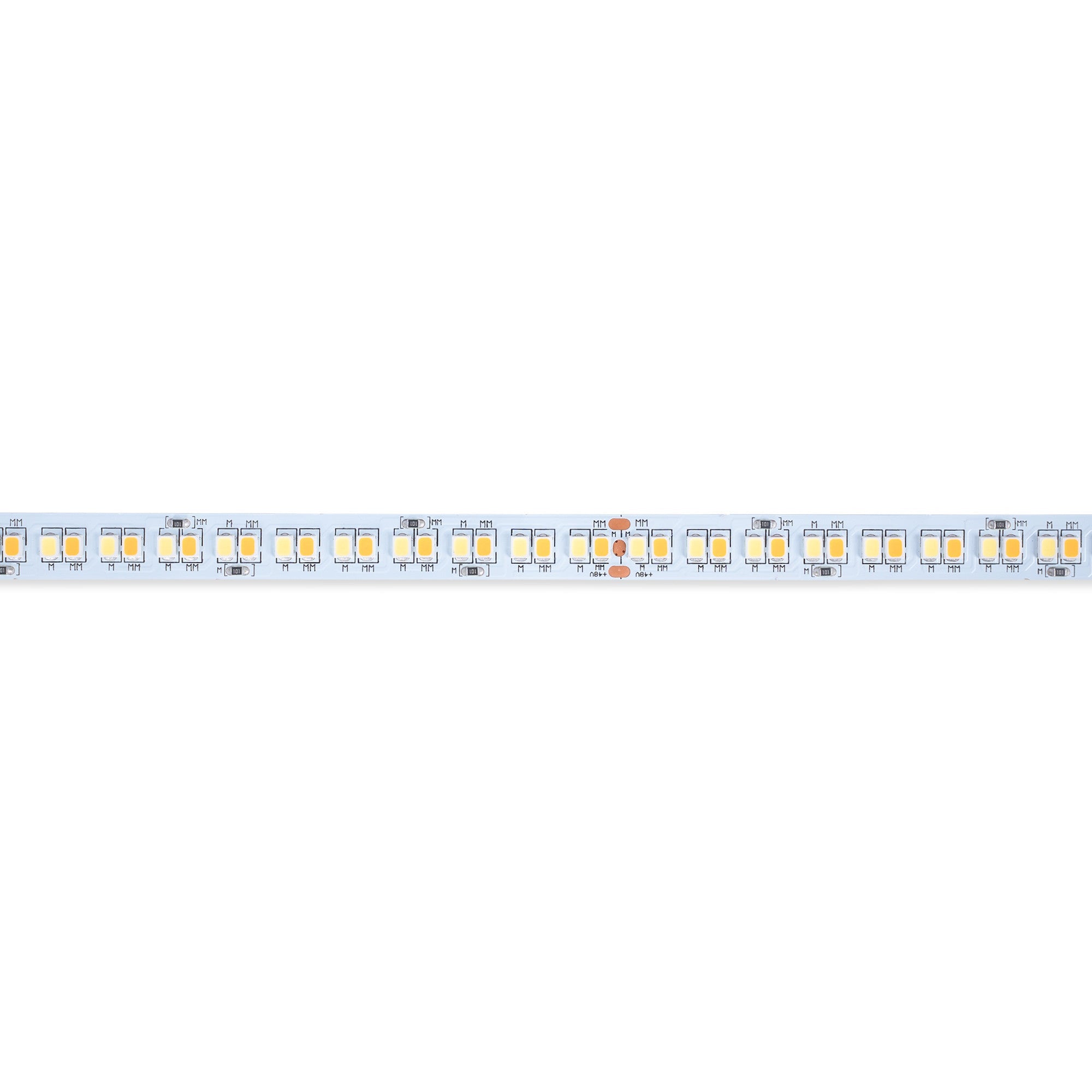 Tira LED 48V DC - CCT (1800-6500K) - 12W/m - 10mm - IP20 - 20 metros - 224ch/m
