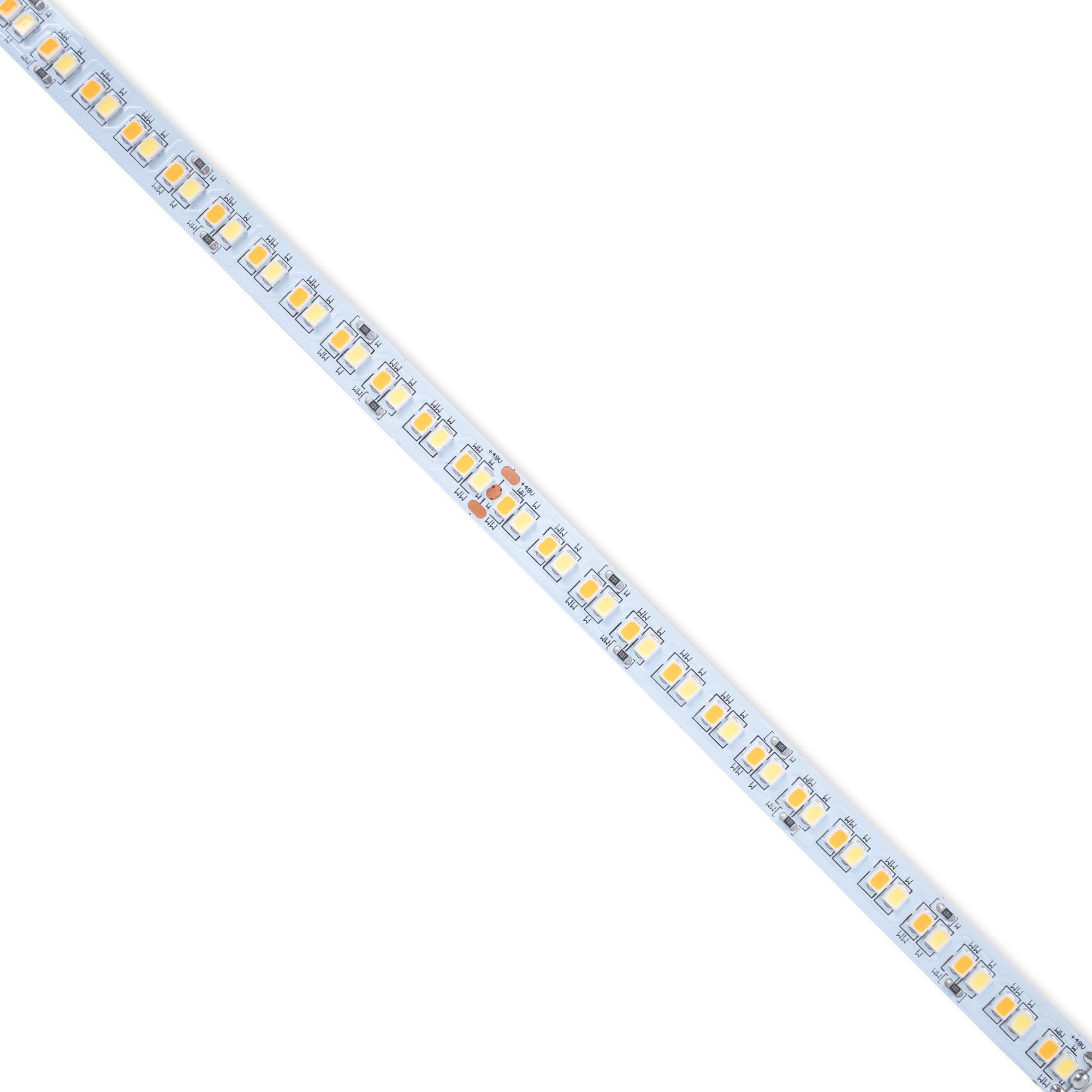 Tira LED 48V DC - CCT (1800-6500K) - 12W/m - 10mm - IP20 - 20 metros - 224ch/m