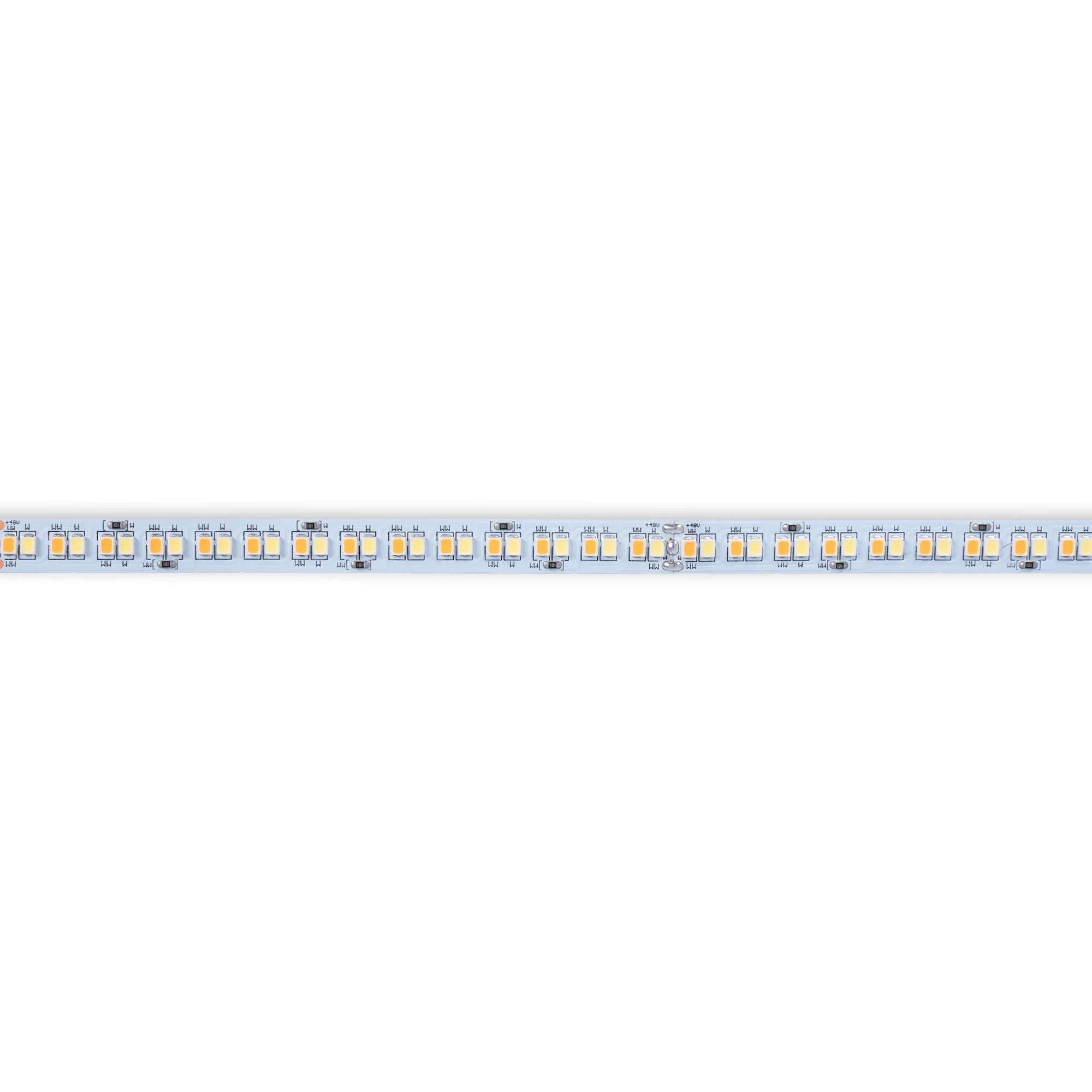 Tira LED 48V DC - CCT (1800-6500K)- 12W/m - 10mm - IP20 - 10 metros - 224ch/m