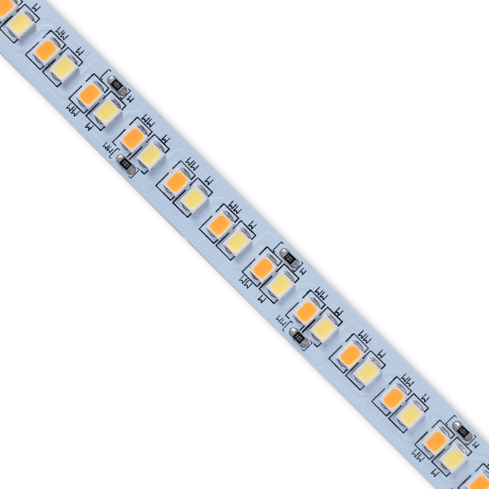Tira LED 48V DC - CCT (1800-6500K)- 12W/m - 10mm - IP20 - 10 metros - 224ch/m