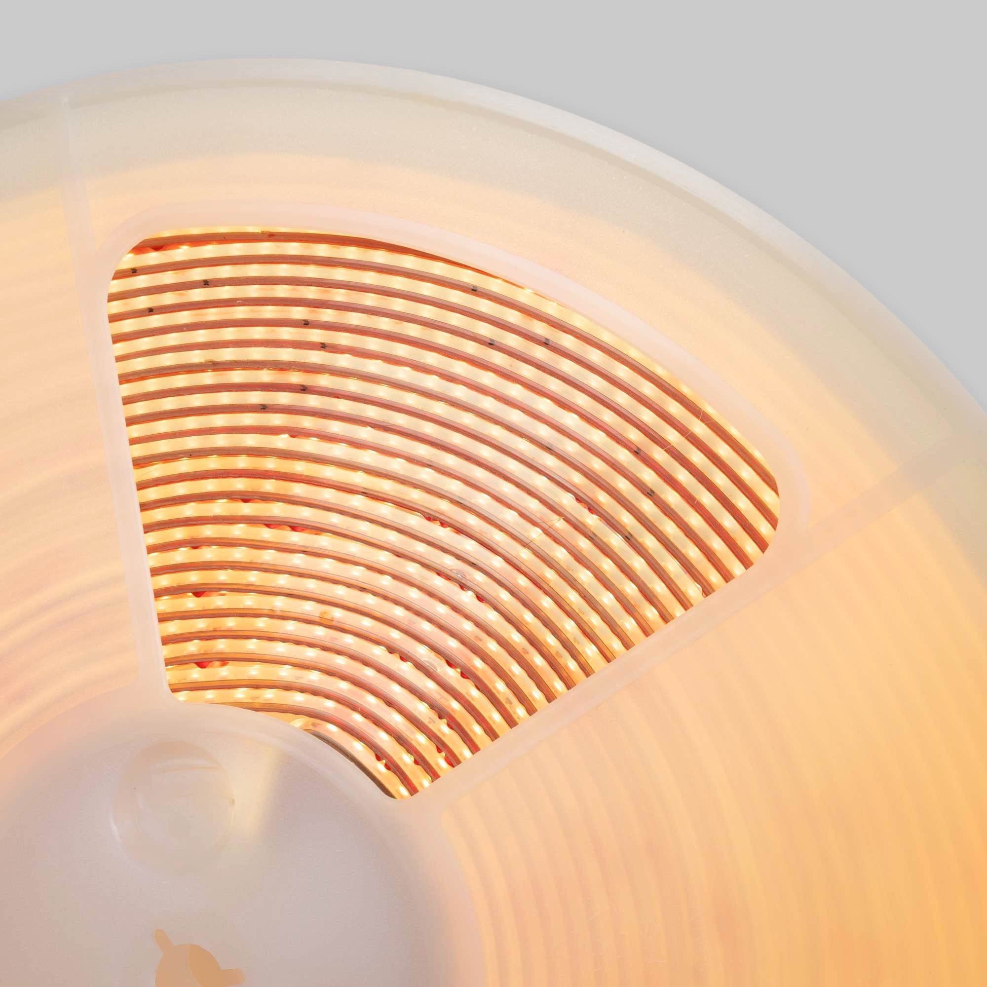 Tira LED 48V DC sumergible - Monocolor - 9.6W/m - 12mm - IP68 - 20 metros - 168ch/m
