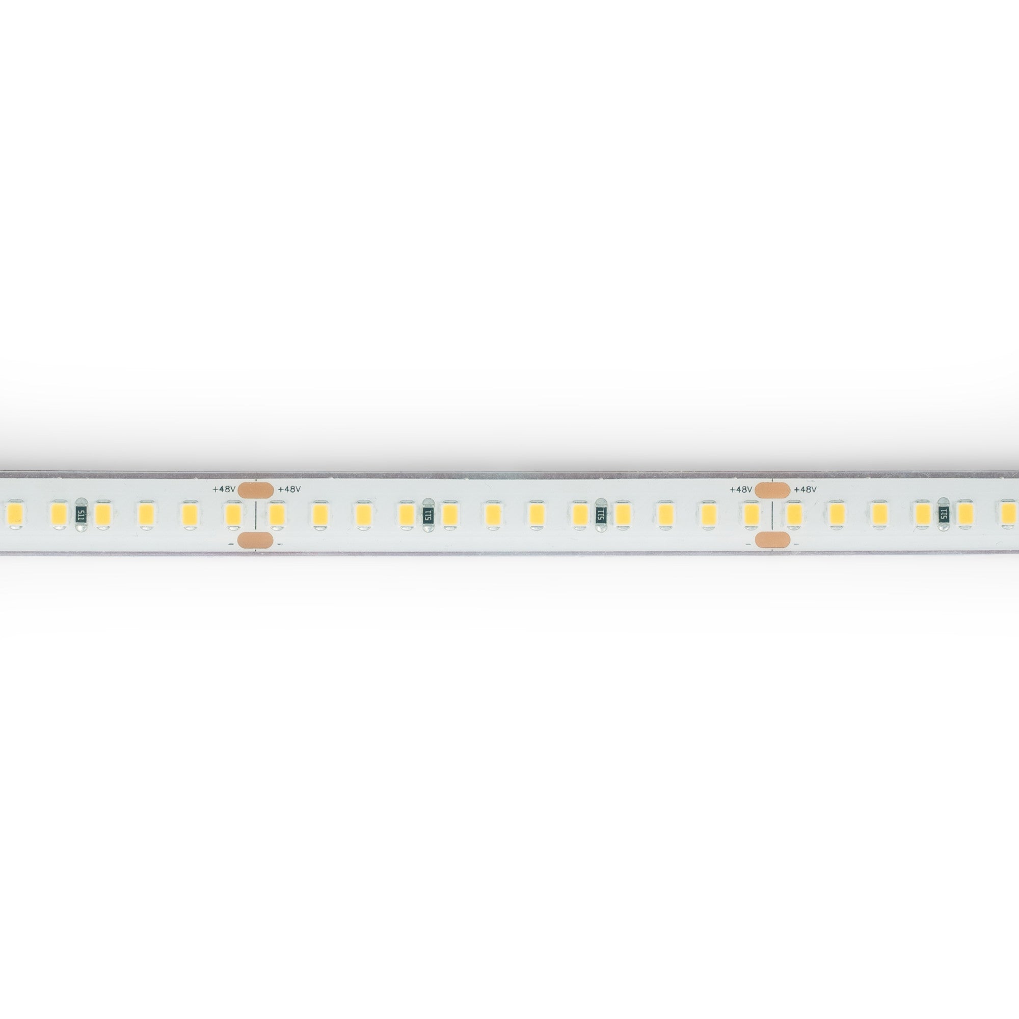 Tira LED 48V DC sumergible - Monocolor - 9.6W/m - 12mm - IP68 - 20 metros - 168ch/m