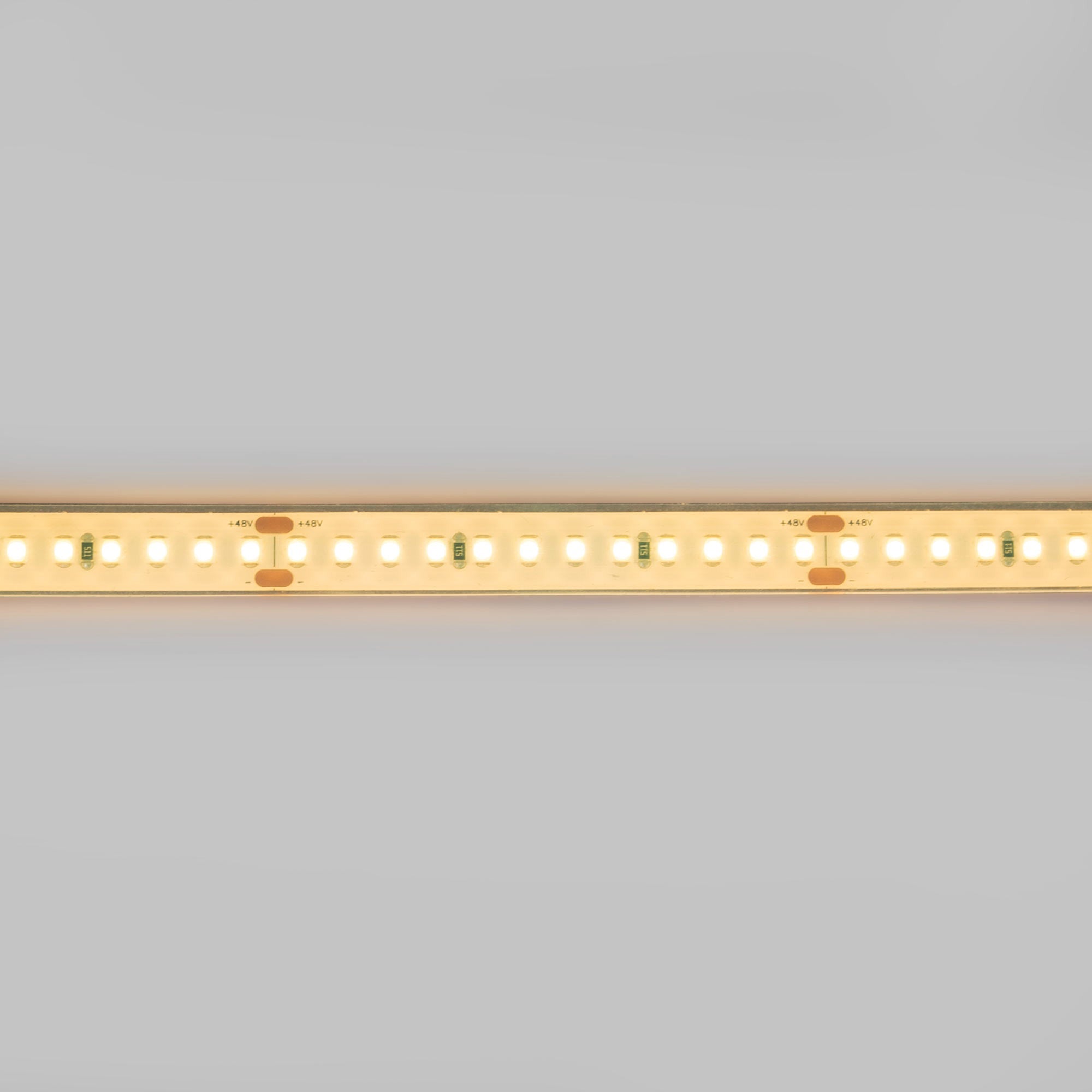 Tira LED 48V DC sumergible - Monocolor - 9.6W/m - 12mm - IP68 - 20 metros - 168ch/m