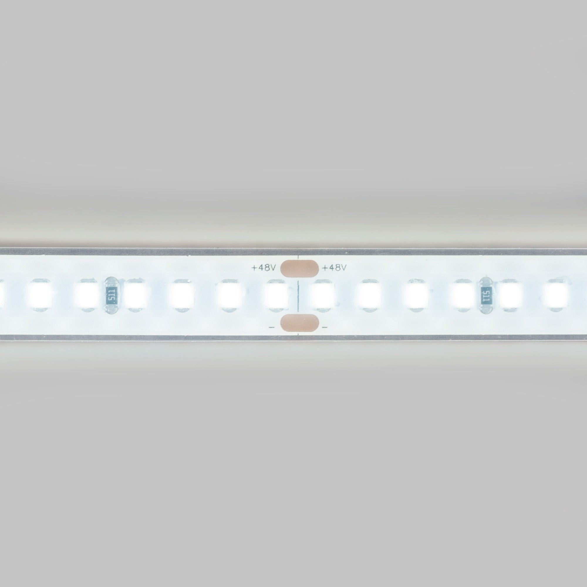 Tira LED 48V DC sumergible - Monocolor - 9.6W/m - 12mm - IP68 - 20 metros - 168ch/m