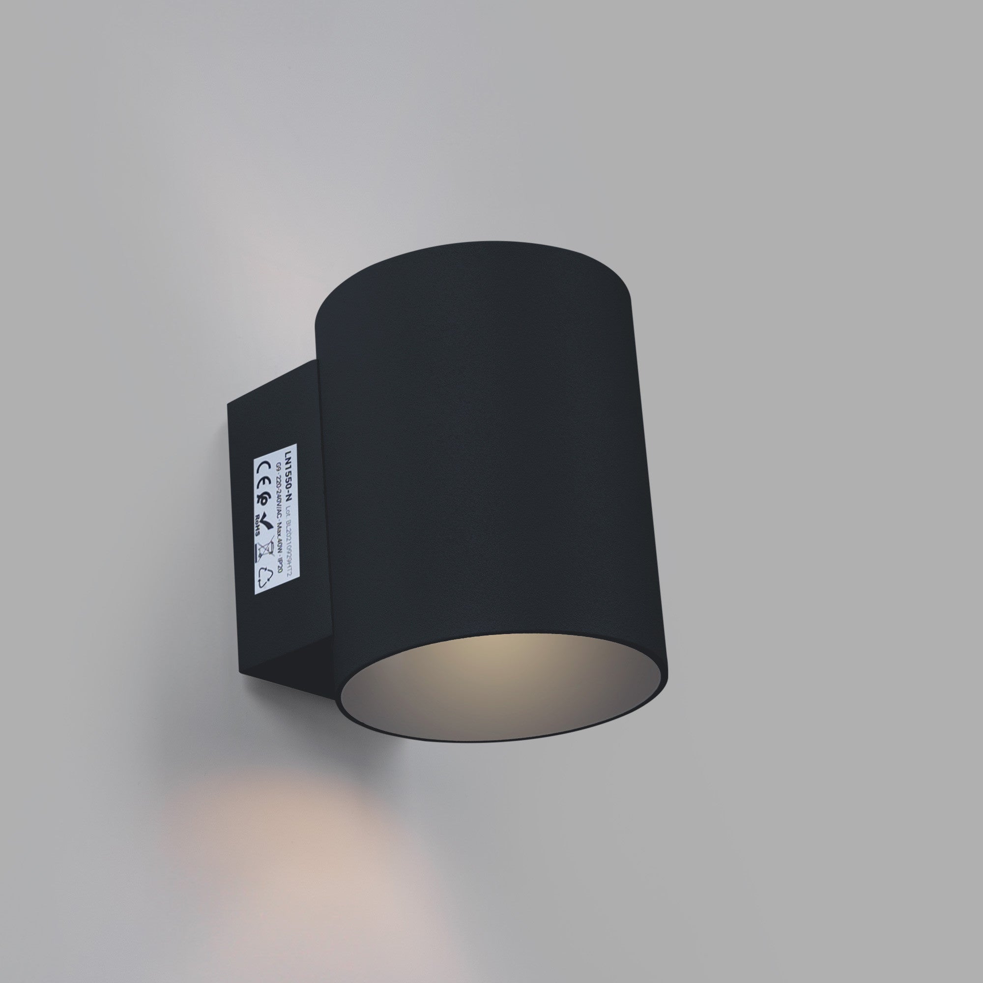 Apliques de pared interior TUB "UP and Down" G9