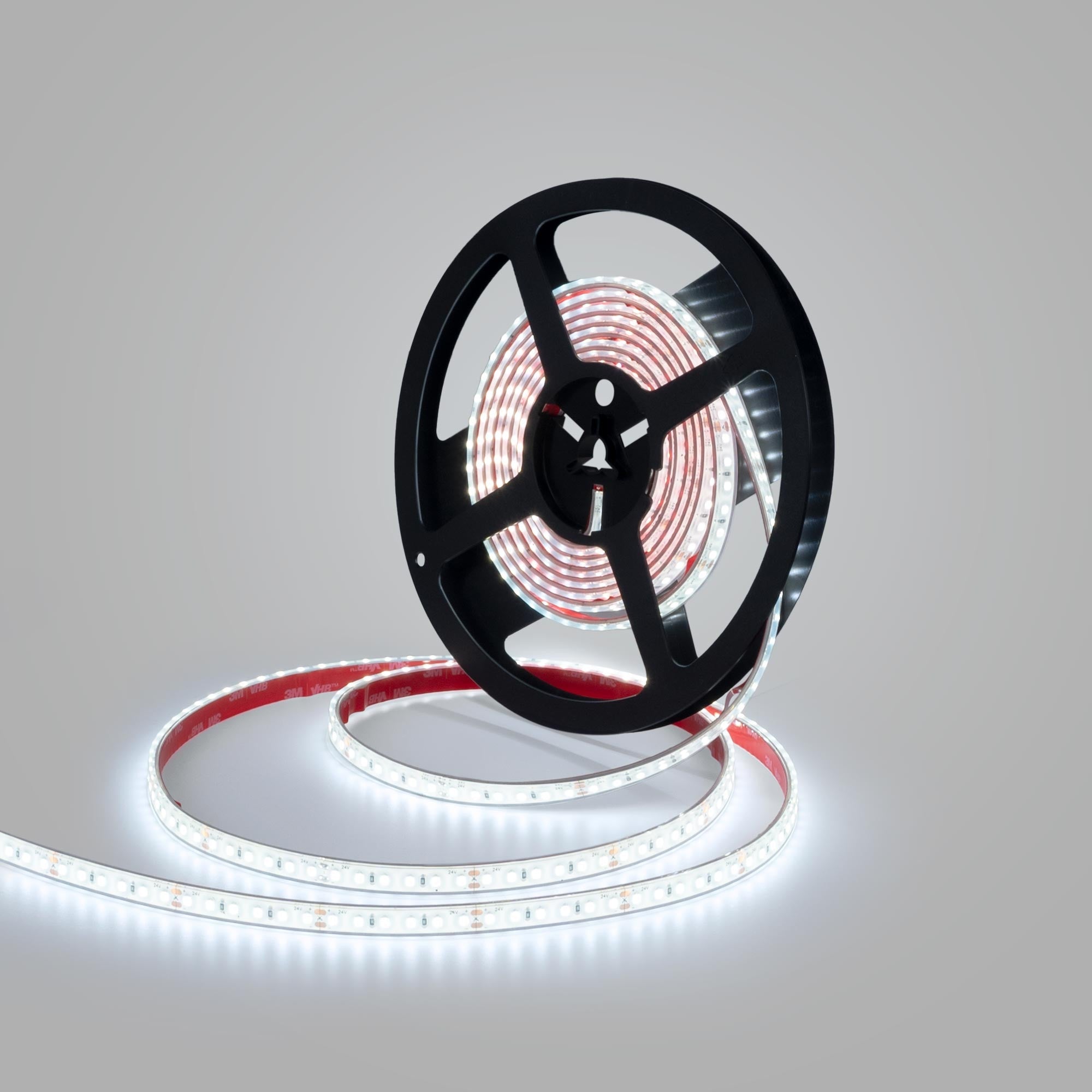Tira LED 24V DC sumergible - Monocolor - 9.6W/m - 10mm - IP68 - 5 metros - 120ch/m