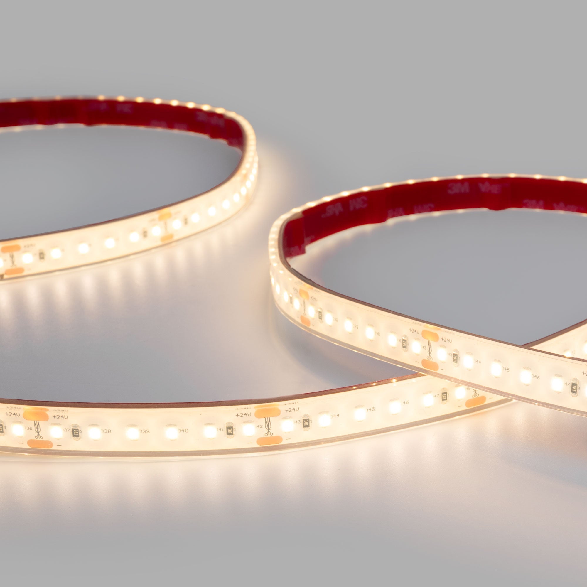 Tira LED 24V DC sumergible - Monocolor - 9.6W/m - 12mm - IP68 - 10 metros - 120ch/m