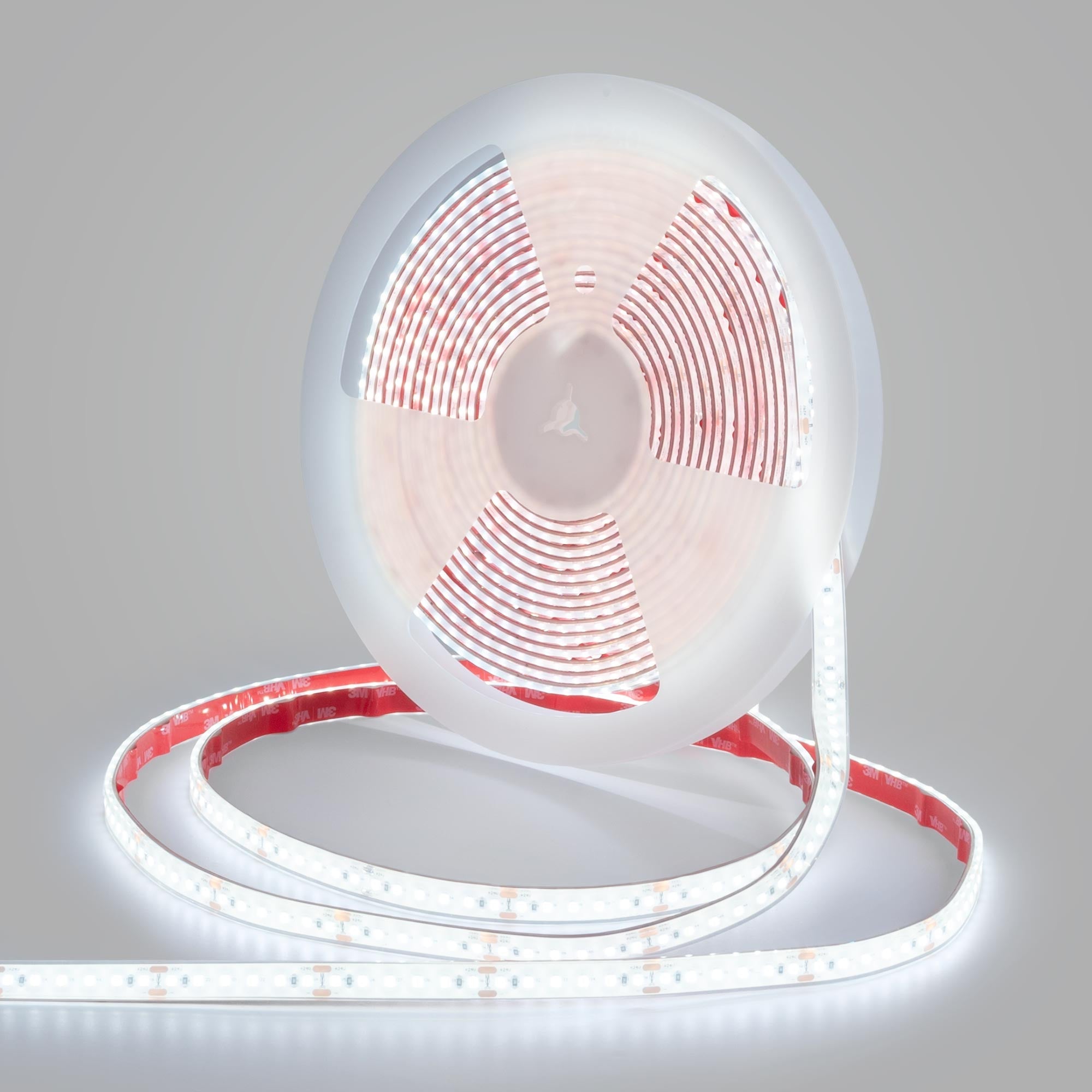 Tira LED 24V DC sumergible - Monocolor - 9.6W/m - 12mm - IP68 - 10 metros - 120ch/m