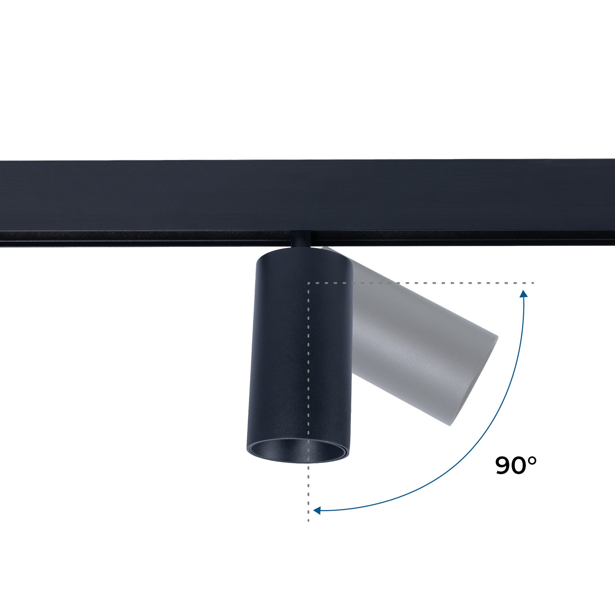 Foco LED para carril magnético 48V - 20W - DALI-2 regulable