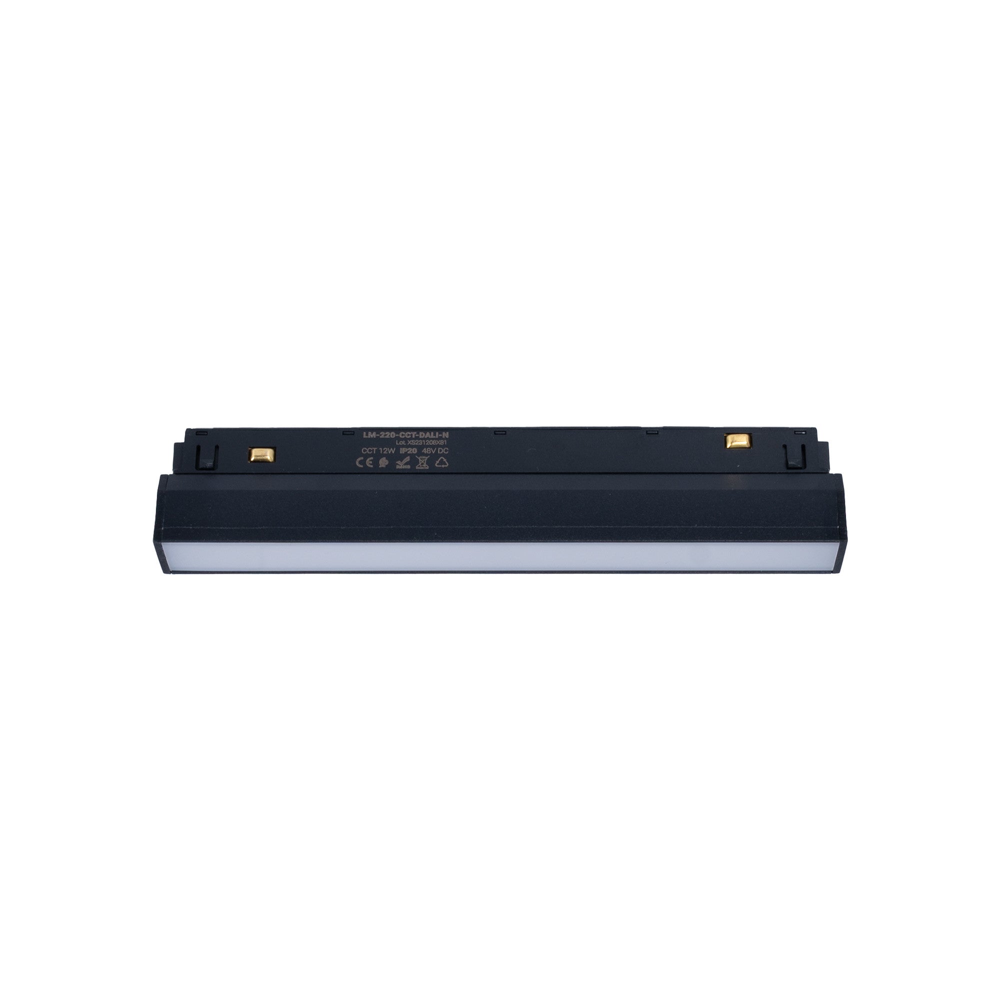Foco lineal opal para carril magnético 48V CCT - 12W - DALI-2 regulable