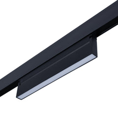 Foco lineal opal orientable carril magnético 48V CCT - 18W - DALI-2 regulable