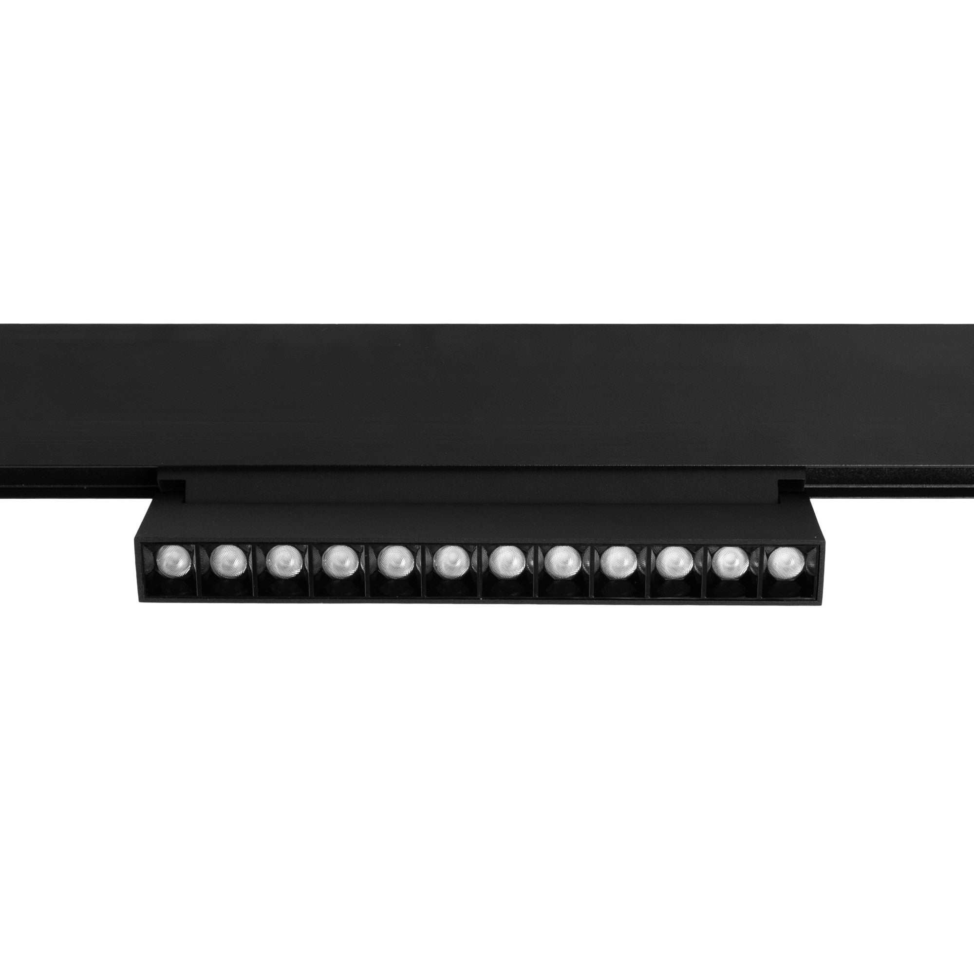 Foco lineal orientable para carril magnético 48V CCT - 12W - DALI regulable - UGR18