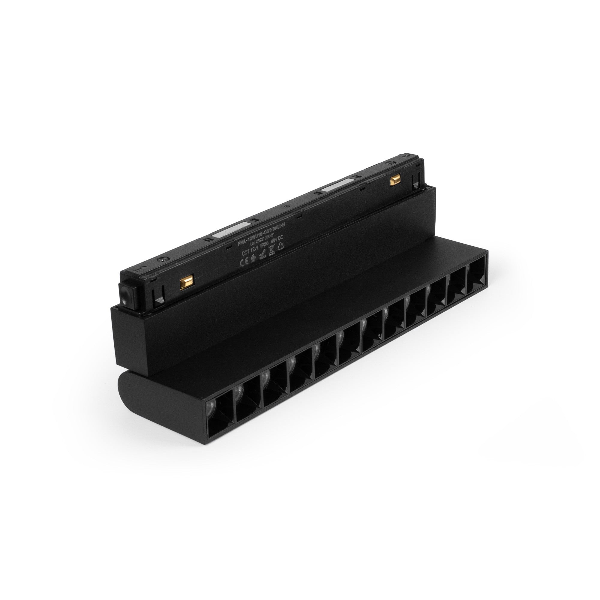 Foco lineal orientable para carril magnético 48V CCT - 12W - DALI regulable - UGR18