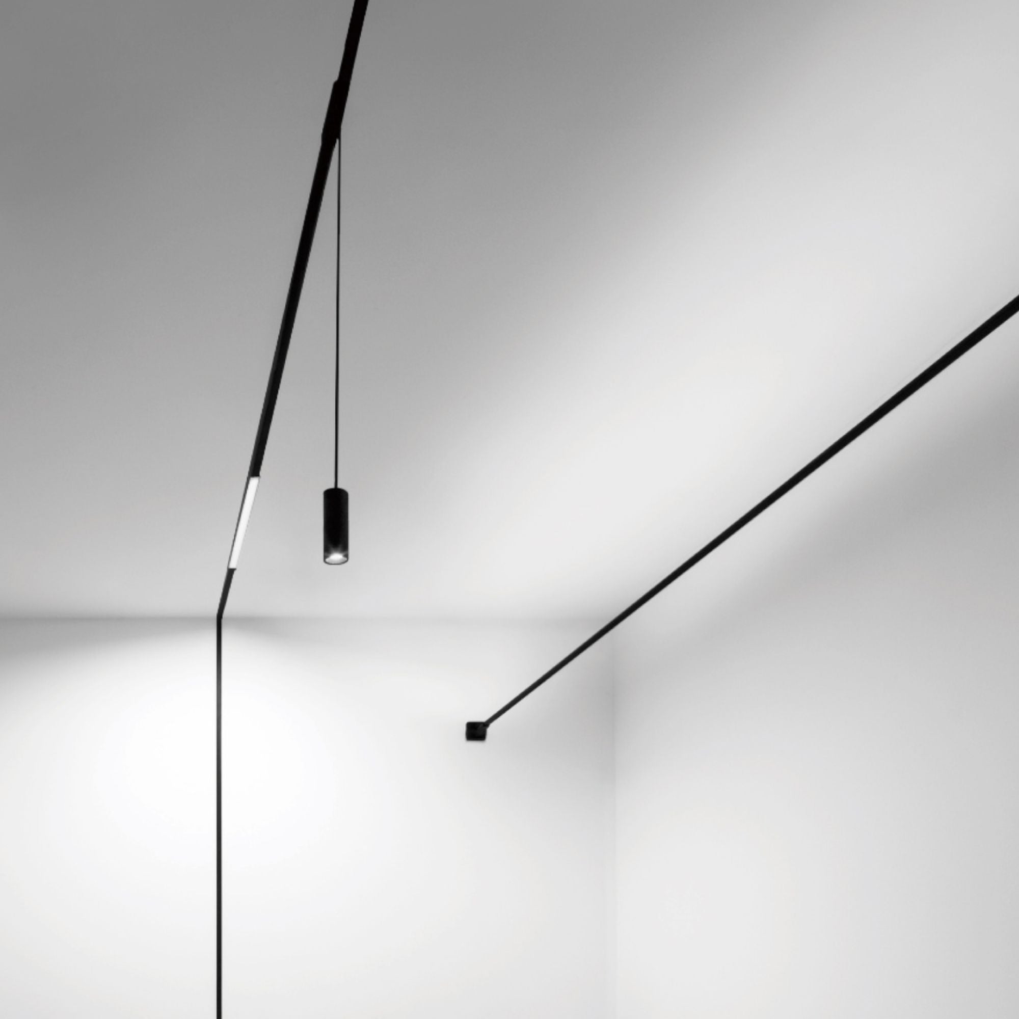 Foco de suspensión LED para carril magnético 48V - 5W - DALI-2 regulable