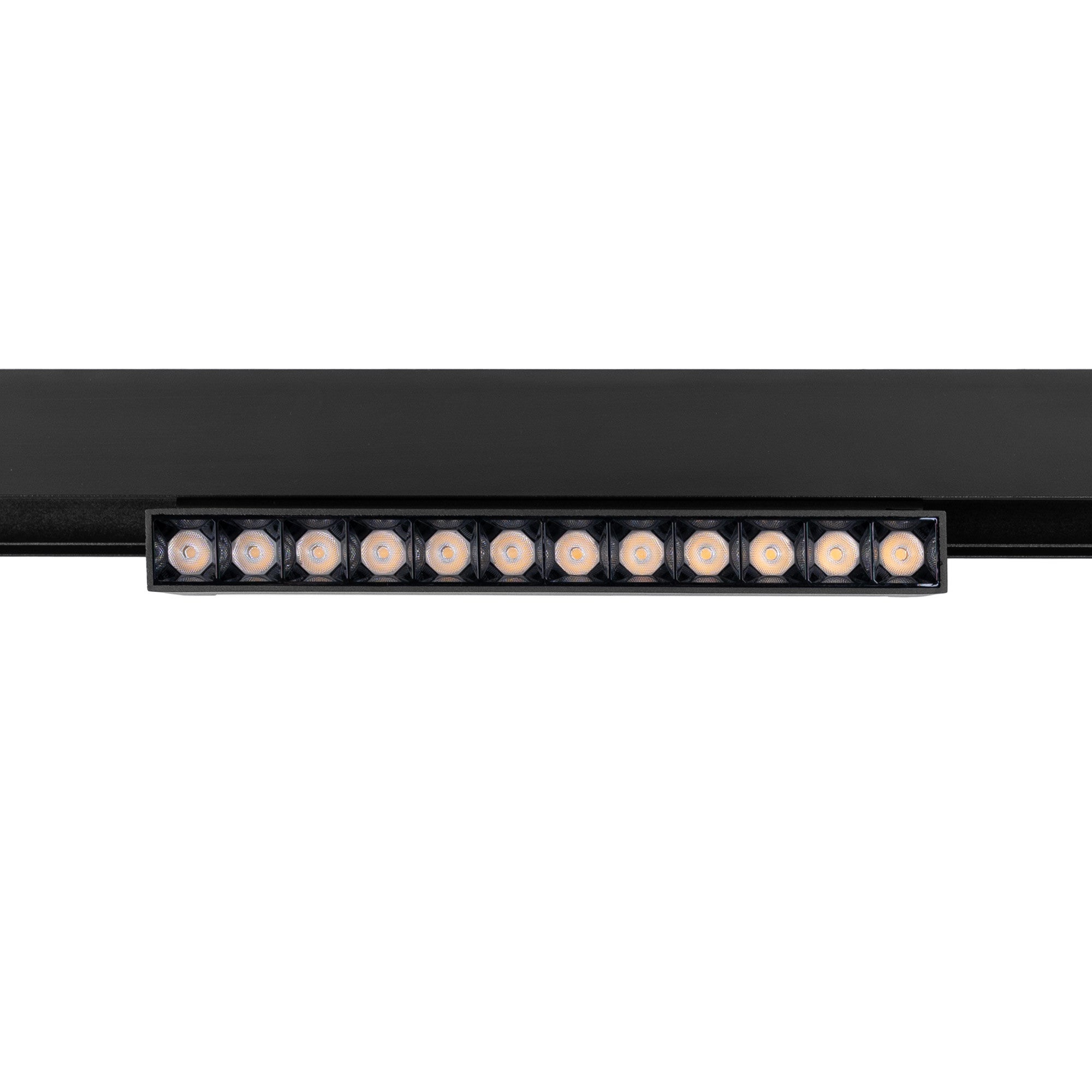 Foco lineal orientable para carril magnético 48V- 12W - Chip OSRAM  - UGR18