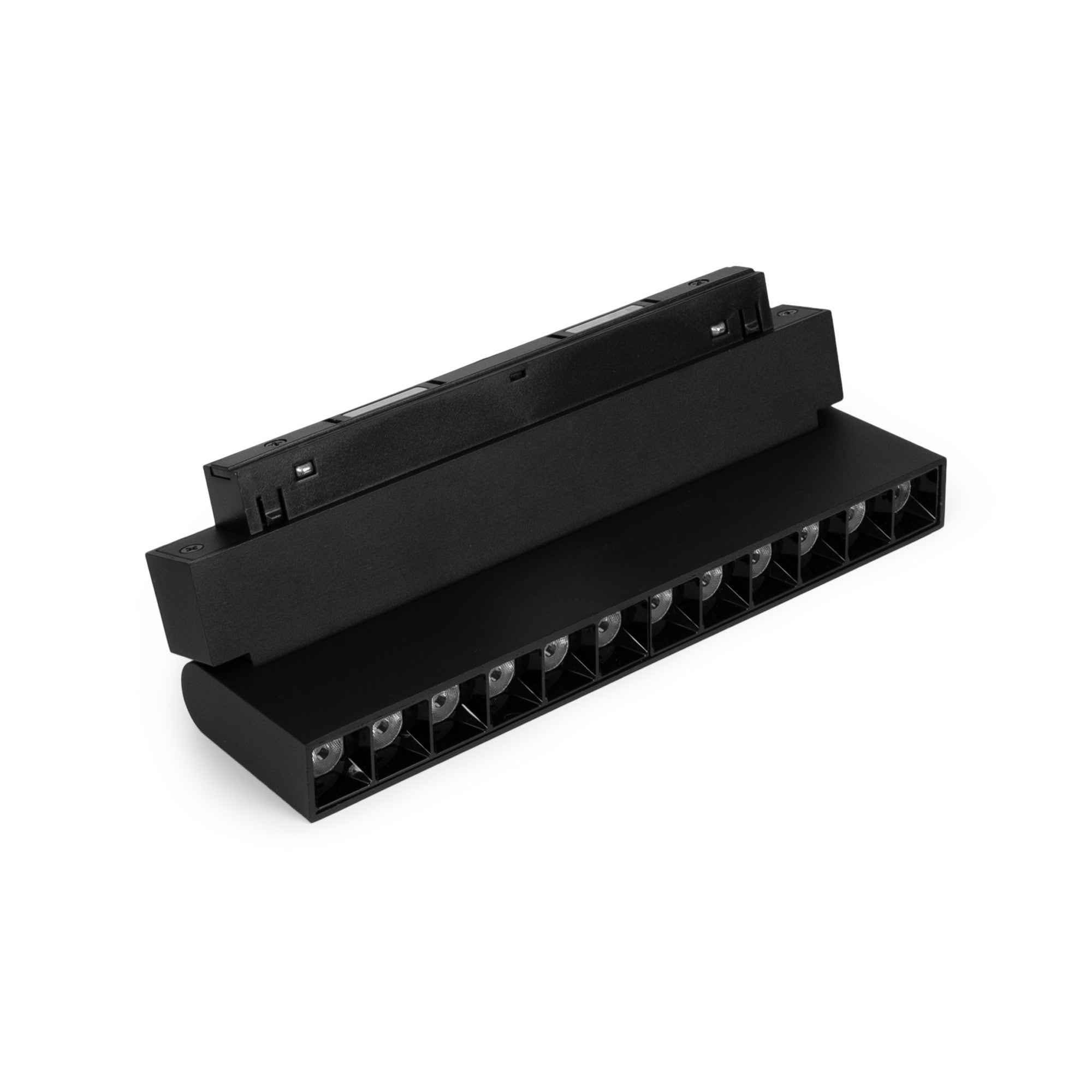 Foco lineal orientable para carril magnético 48V- 12W - Chip OSRAM  - UGR18
