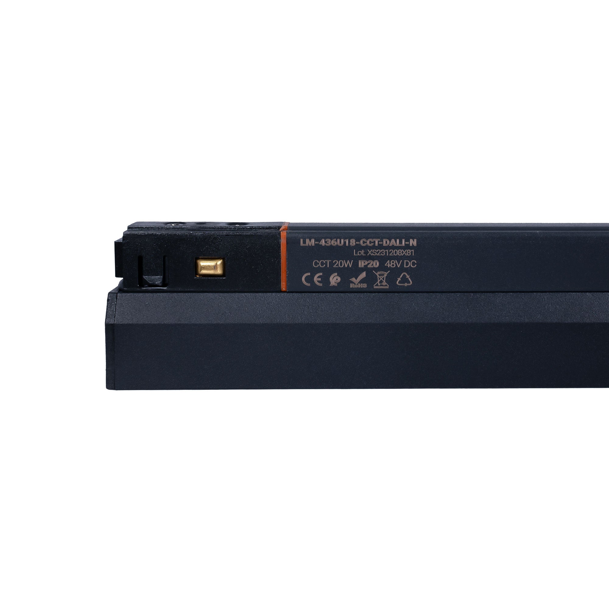 Foco lineal para carril magnético 48V CCT - 20W - Regulación DALI-2 - UGR18