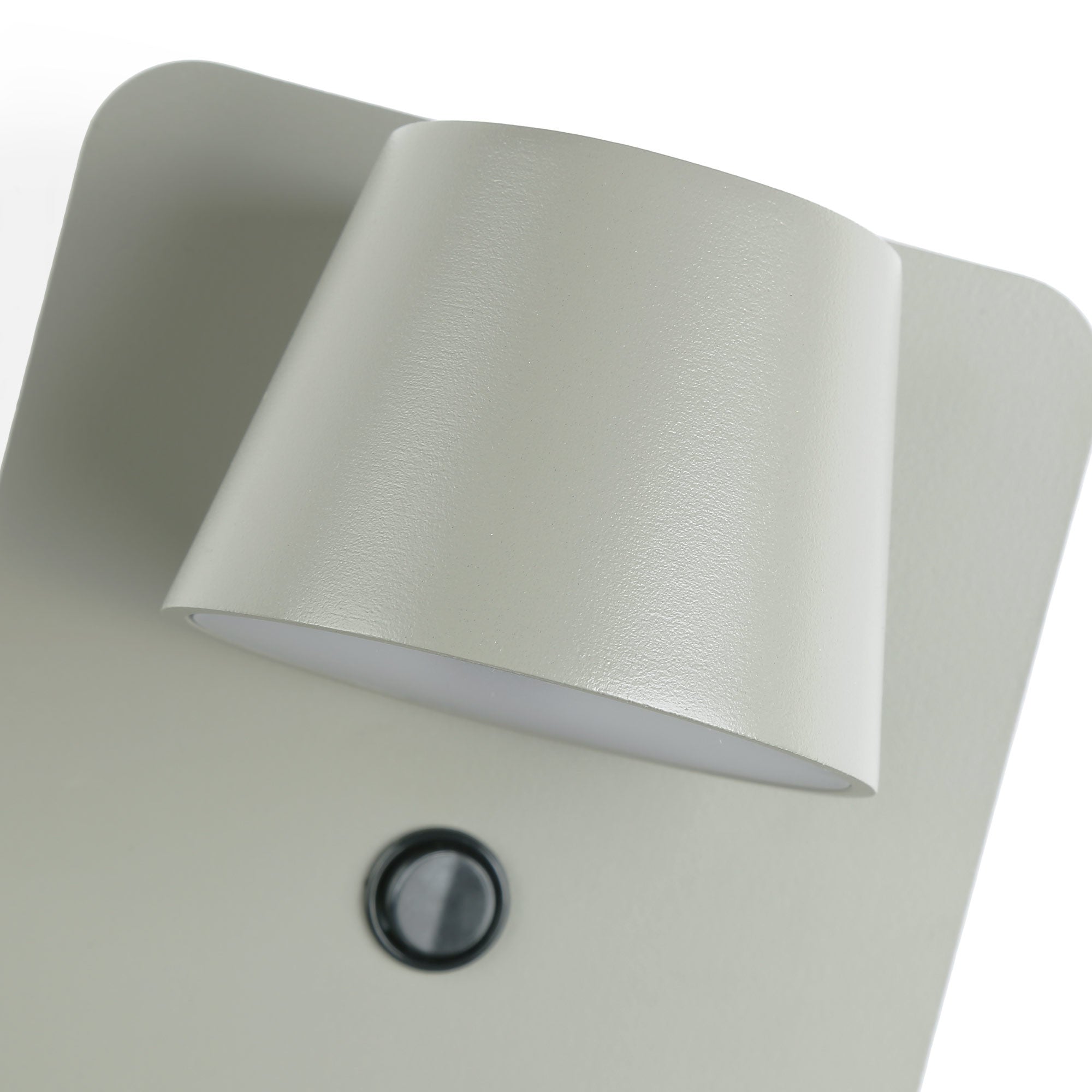 Aplique de pared para lectura con puerto USB "BASKOP W" - 6W - Base carga inalámbrica