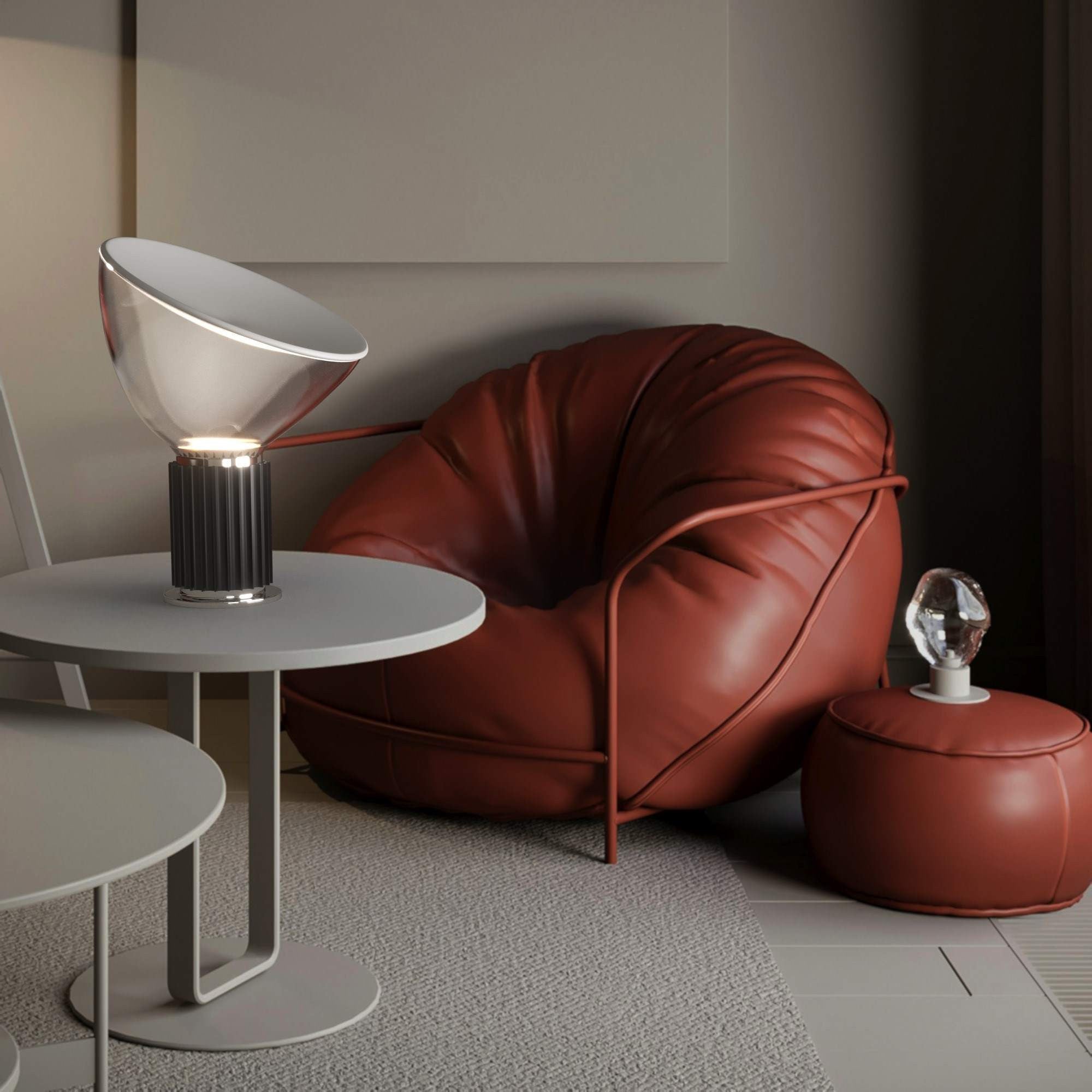 Lámpara de mesa diseño "Eleganza" - E27