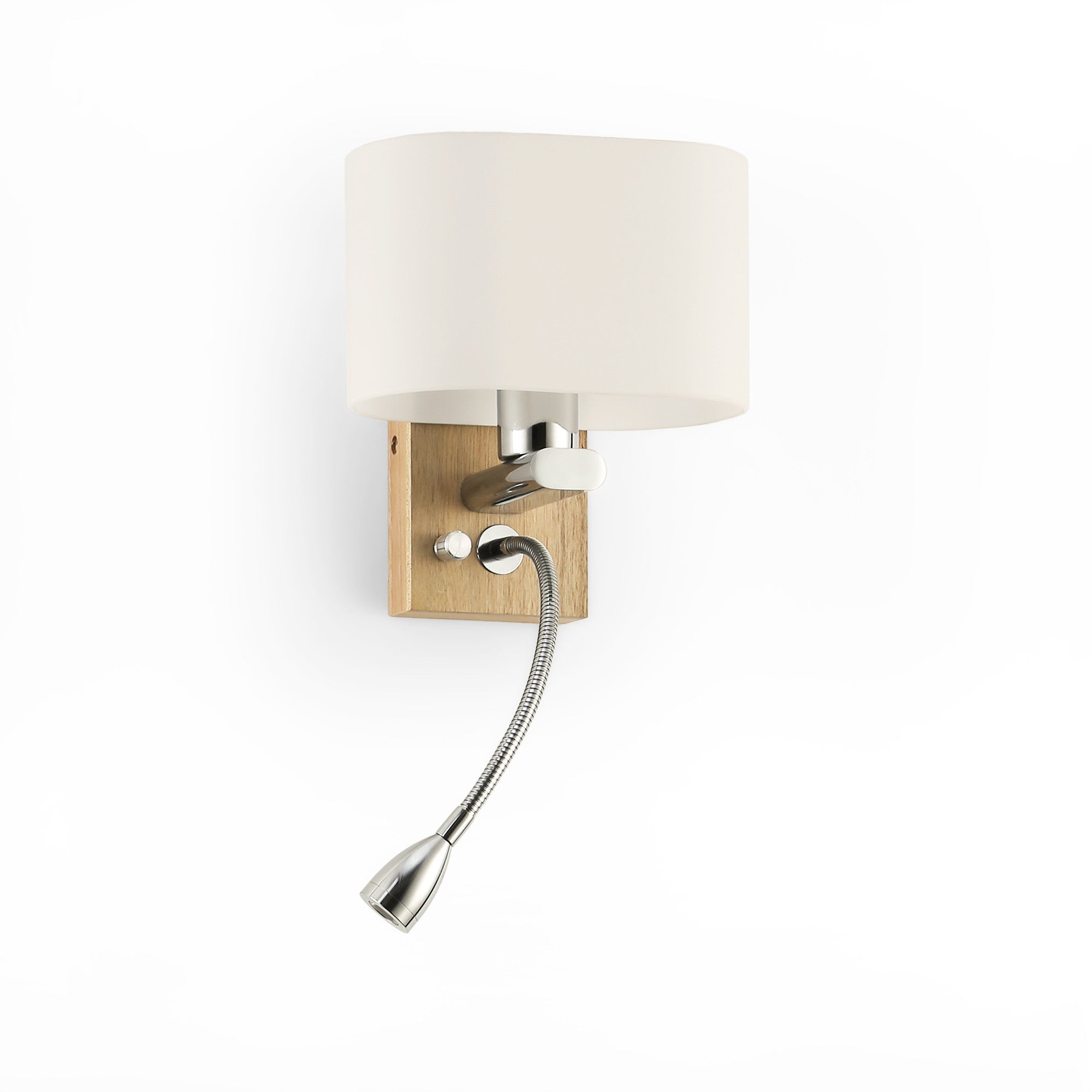Aplique de pared con foco LED para lectura "Arti" - E27 + 3W