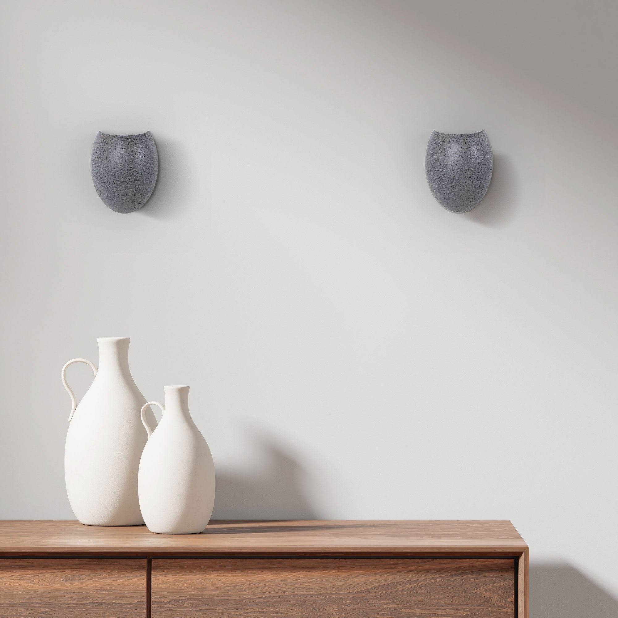 Aplique de pared cemento "Semba" - 3 colores - 1 x G9