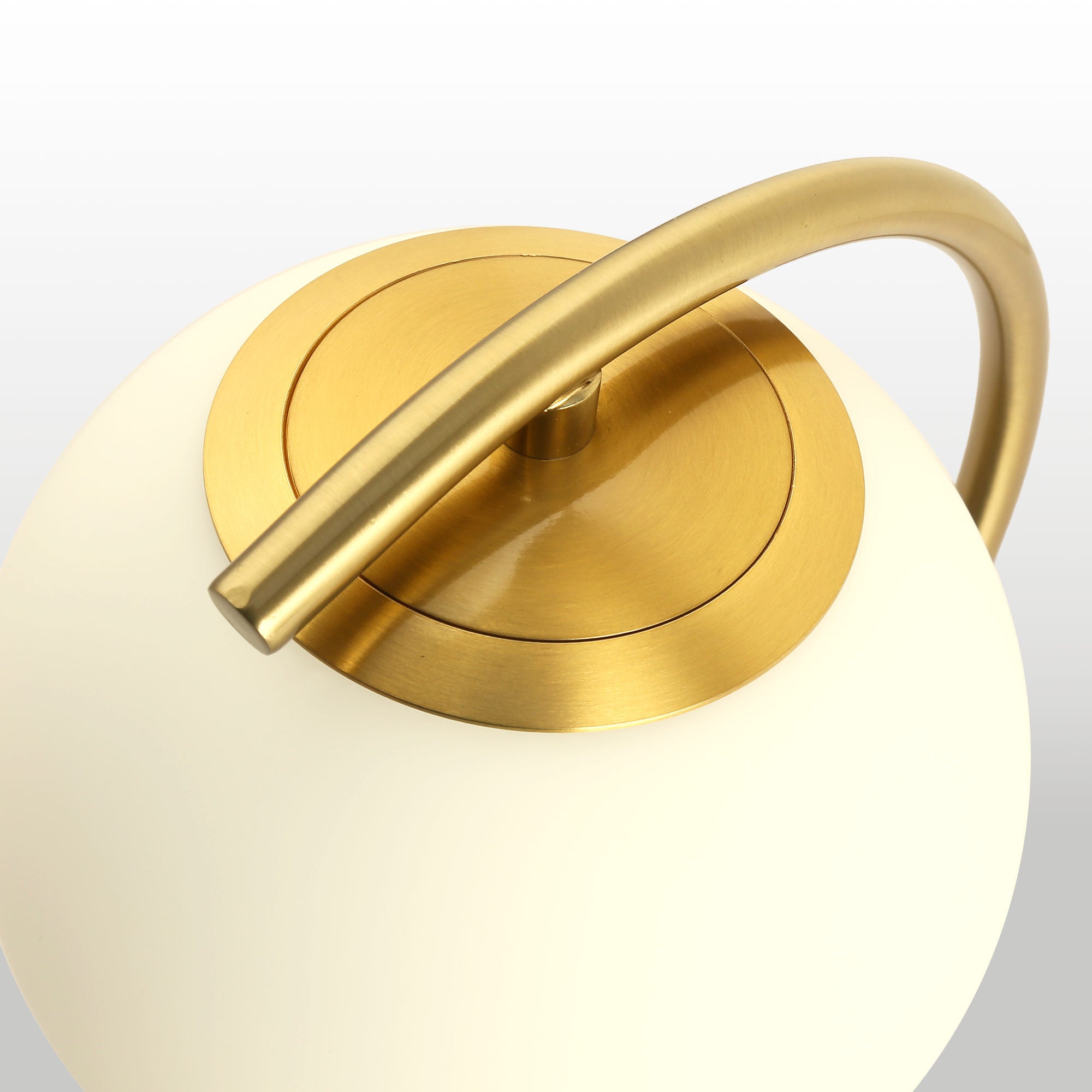 Lámpara de mesa bola cristal "San"