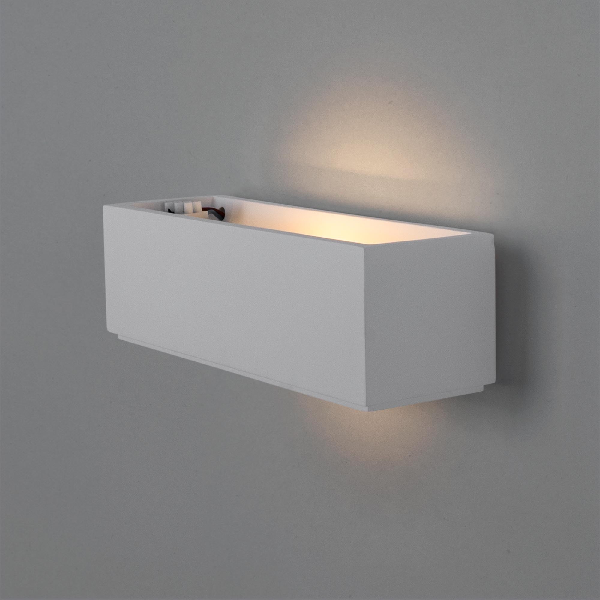 Aplique de pared escayola "Plast" - Bidireccional - 1 x G9