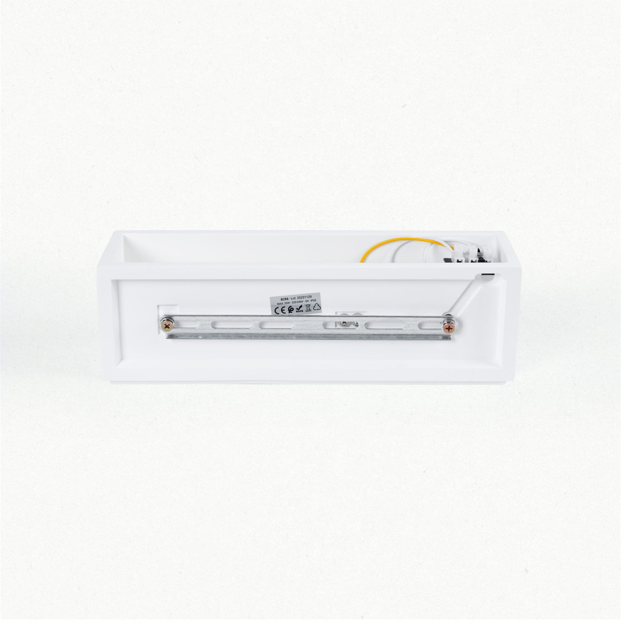 Aplique de pared escayola "Plast" - Bidireccional - 1 x G9
