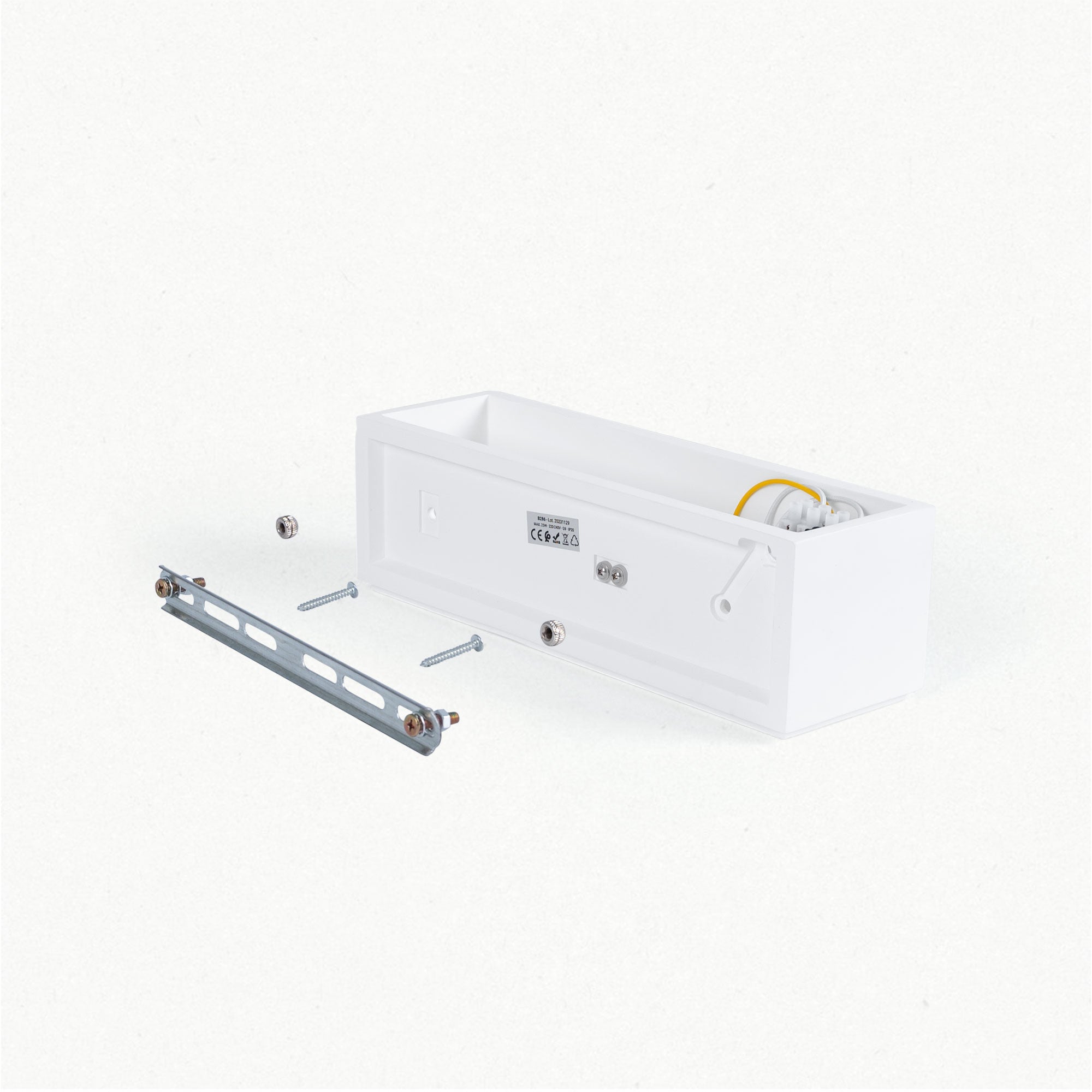Aplique de pared escayola "Plast" - Bidireccional - 1 x G9