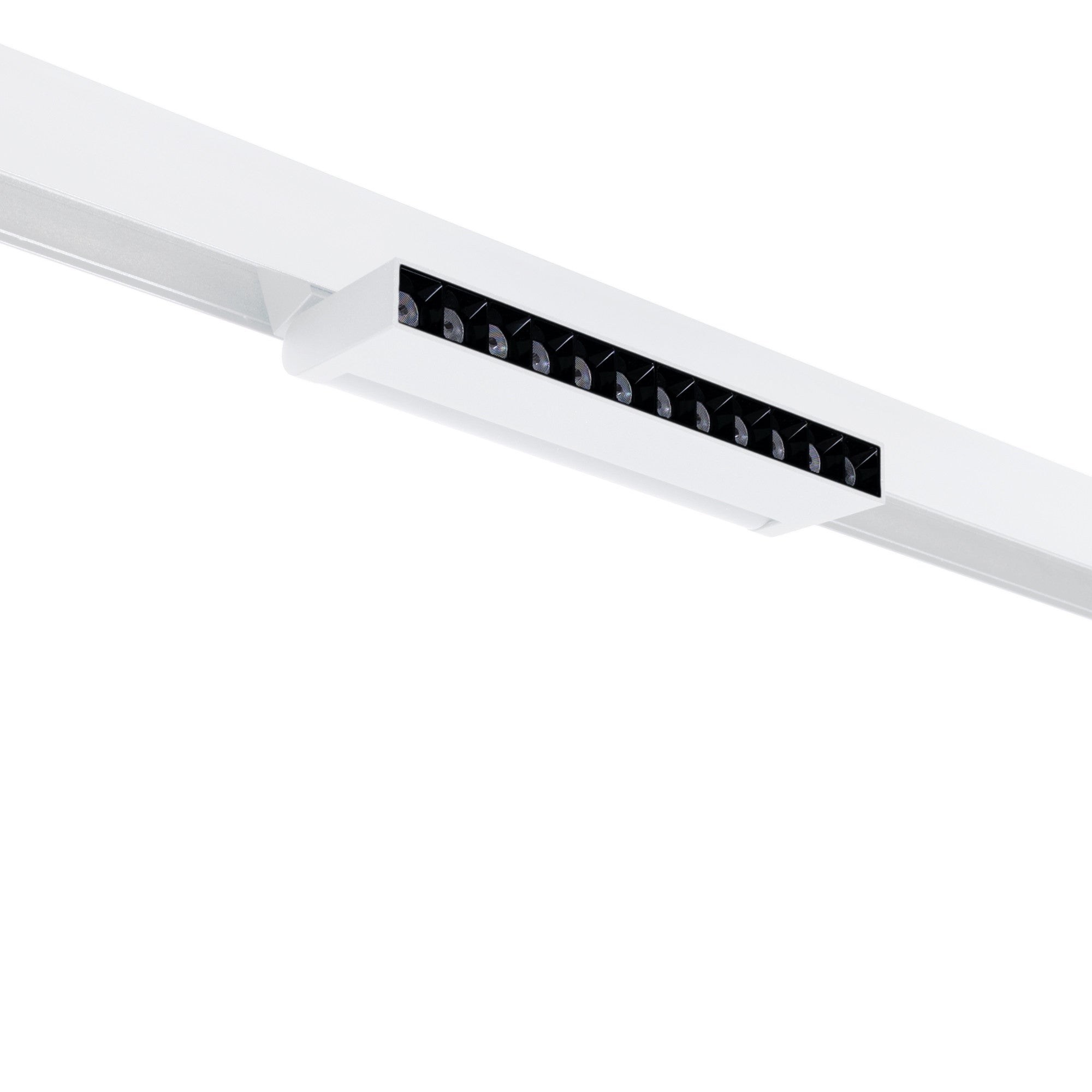 Foco lineal orientable para carril magnético 48V- 12W - Chip OSRAM  - UGR18