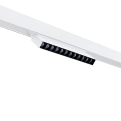 Foco lineal orientable para carril magnético 48V- 12W - Chip OSRAM  - UGR18