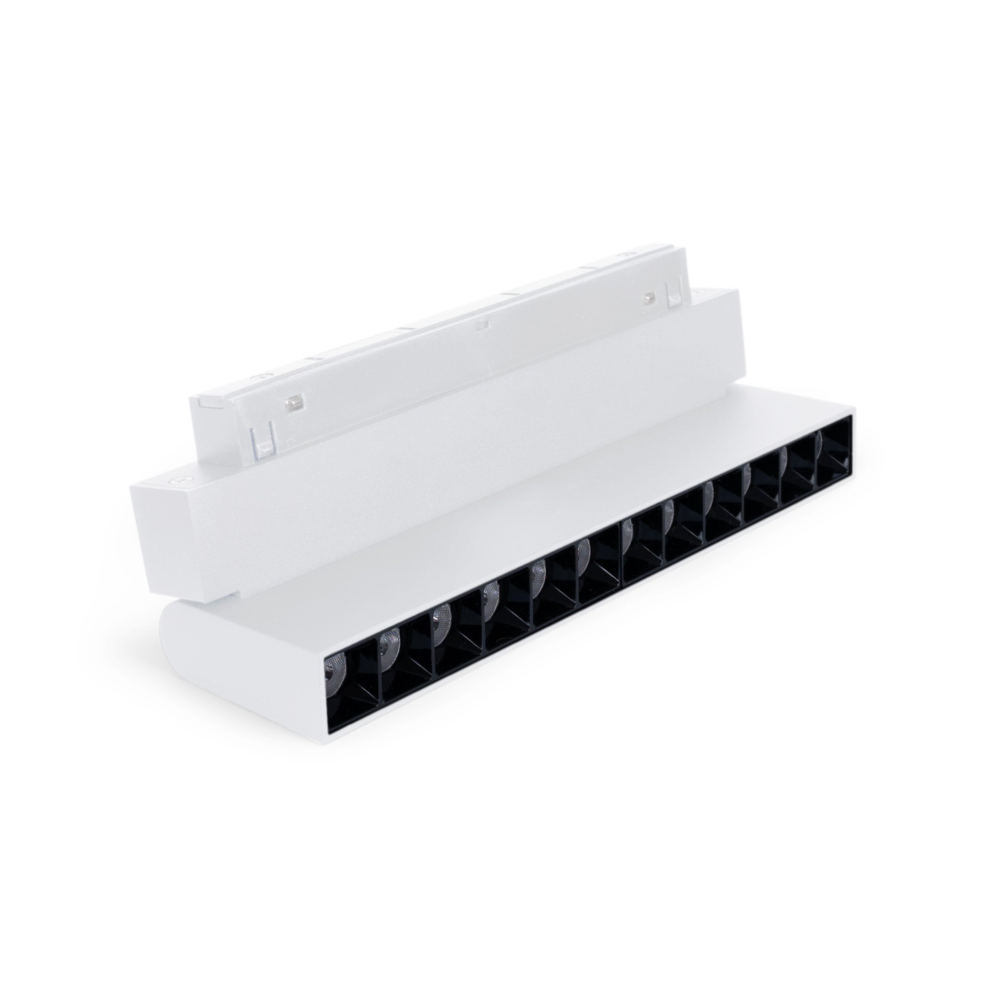 Foco lineal orientable para carril magnético 48V- 12W - Chip OSRAM  - UGR18