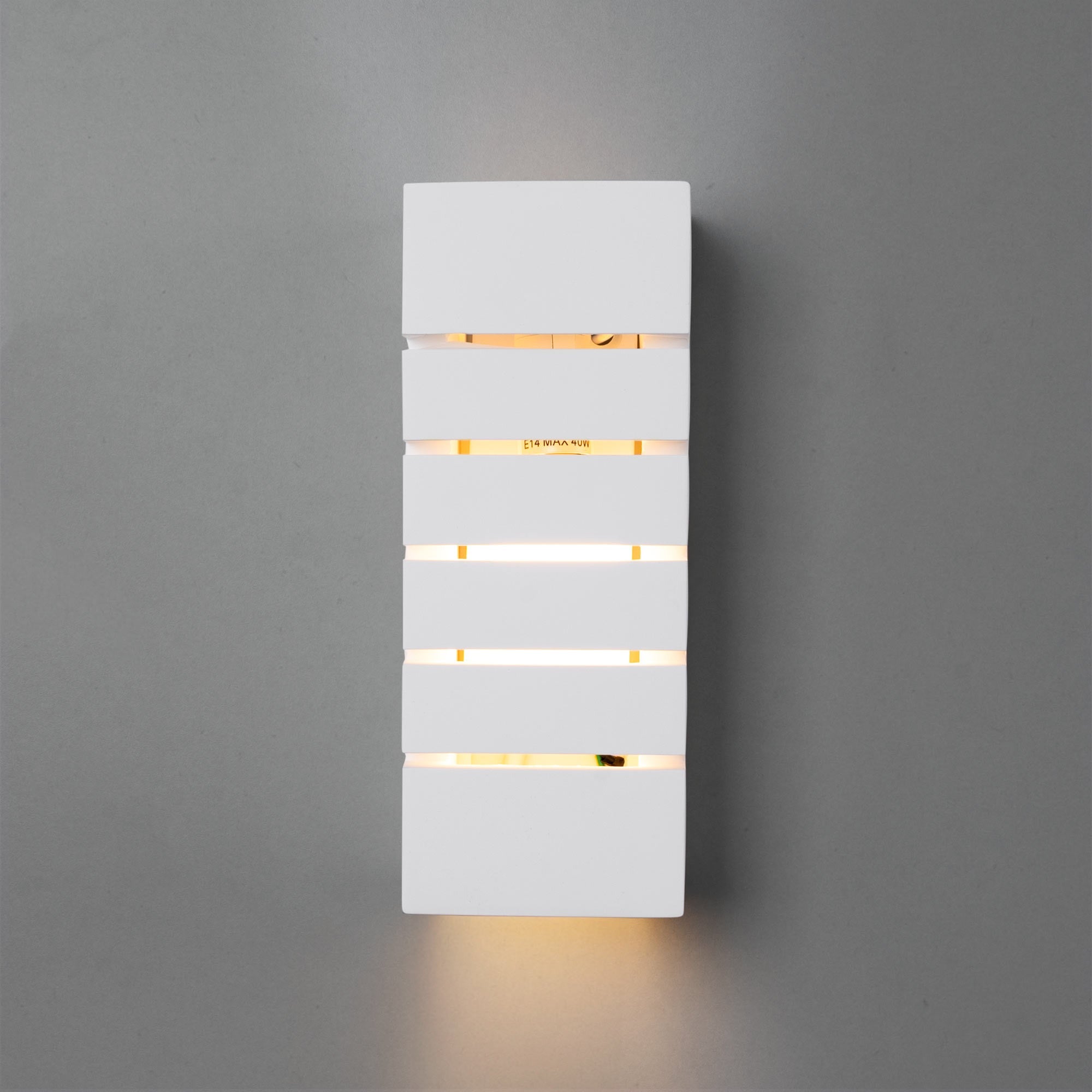 Aplique de pared escayola "Line" - 1 x E14